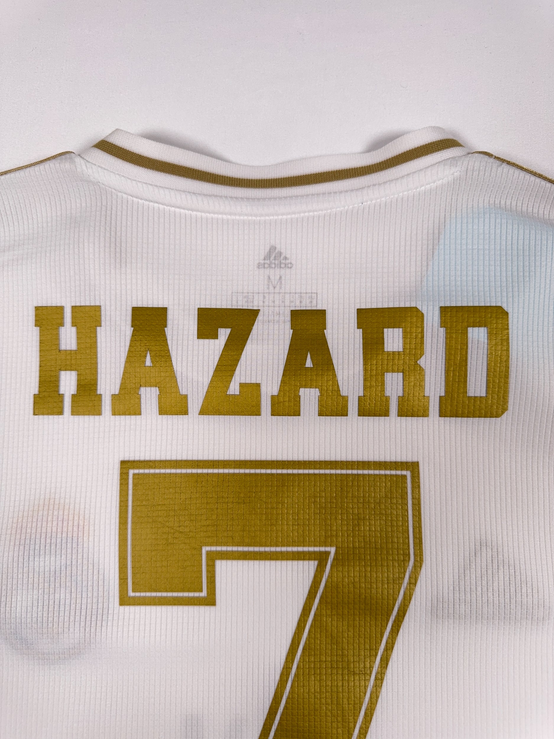 Real Madrid 2019/20 Eden Hazard #7 Home Shirt - M