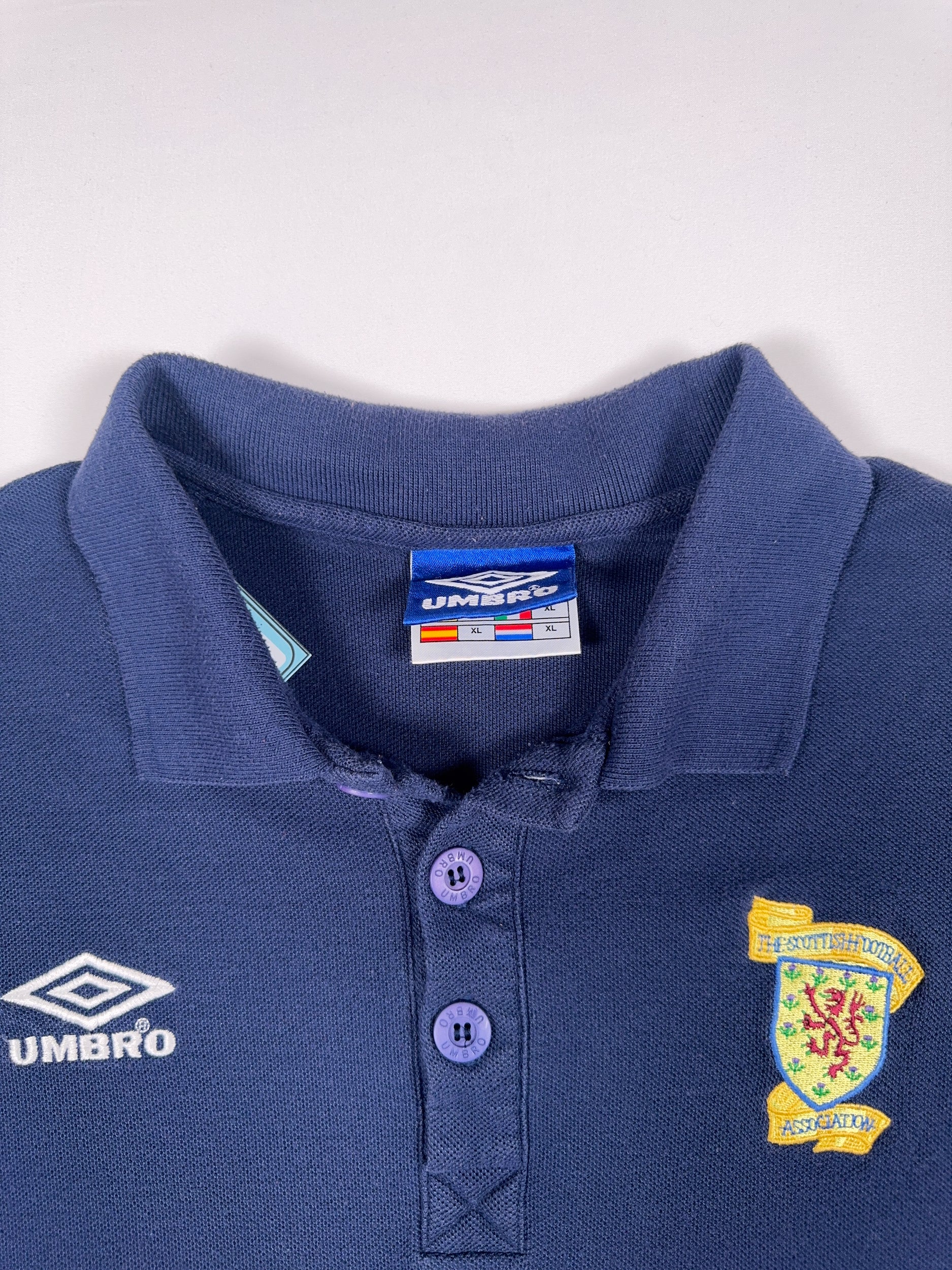 Scotland 1994/96 Polo Shirt - XL