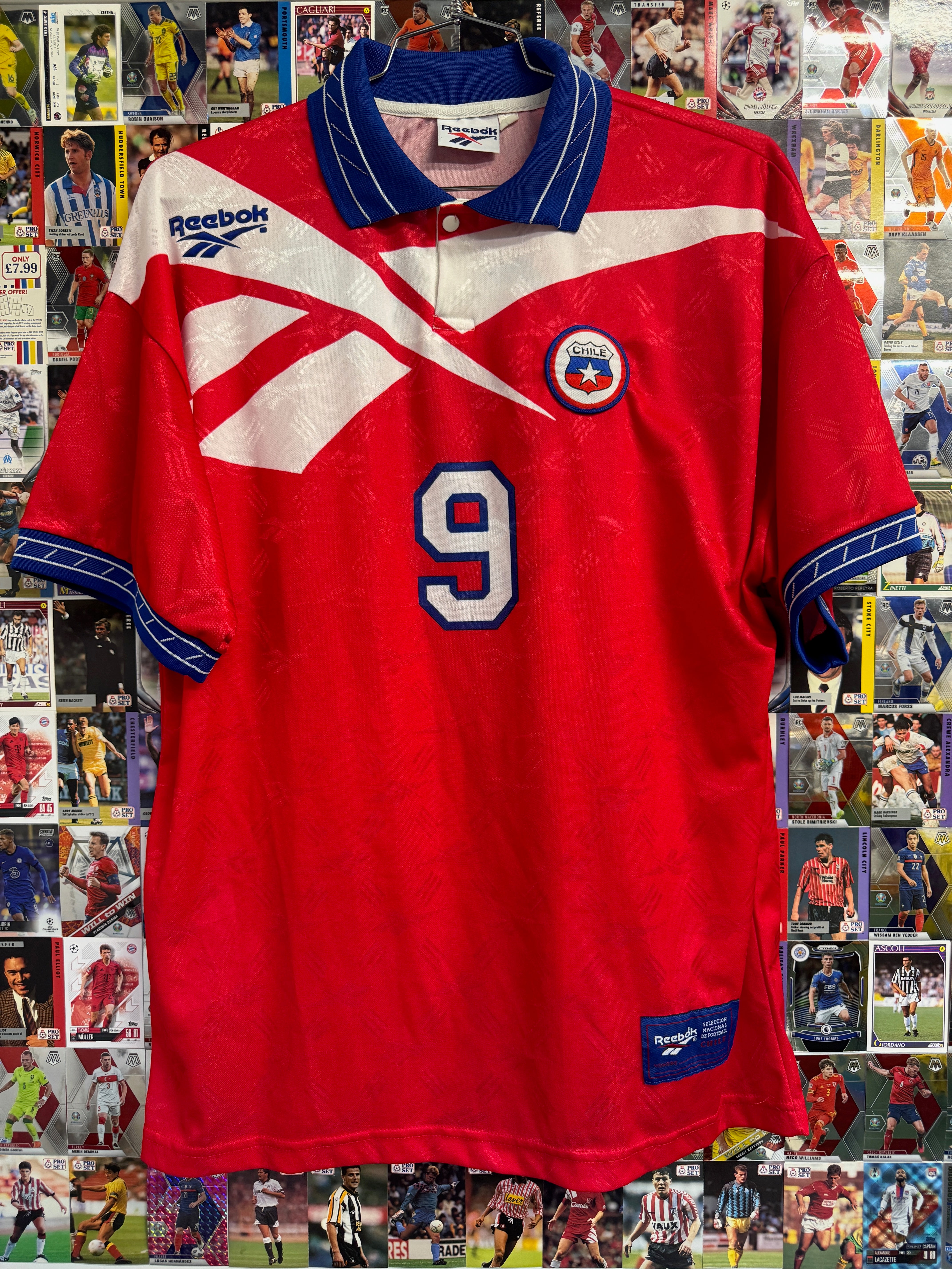 Chile 1997/99 #9 Home Shirt | Retro Screamers