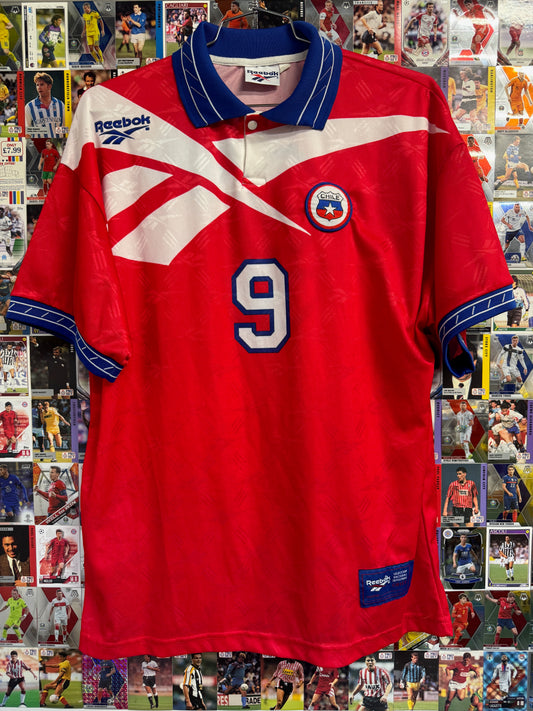 Chile 1997/99 #9 Home Shirt - L