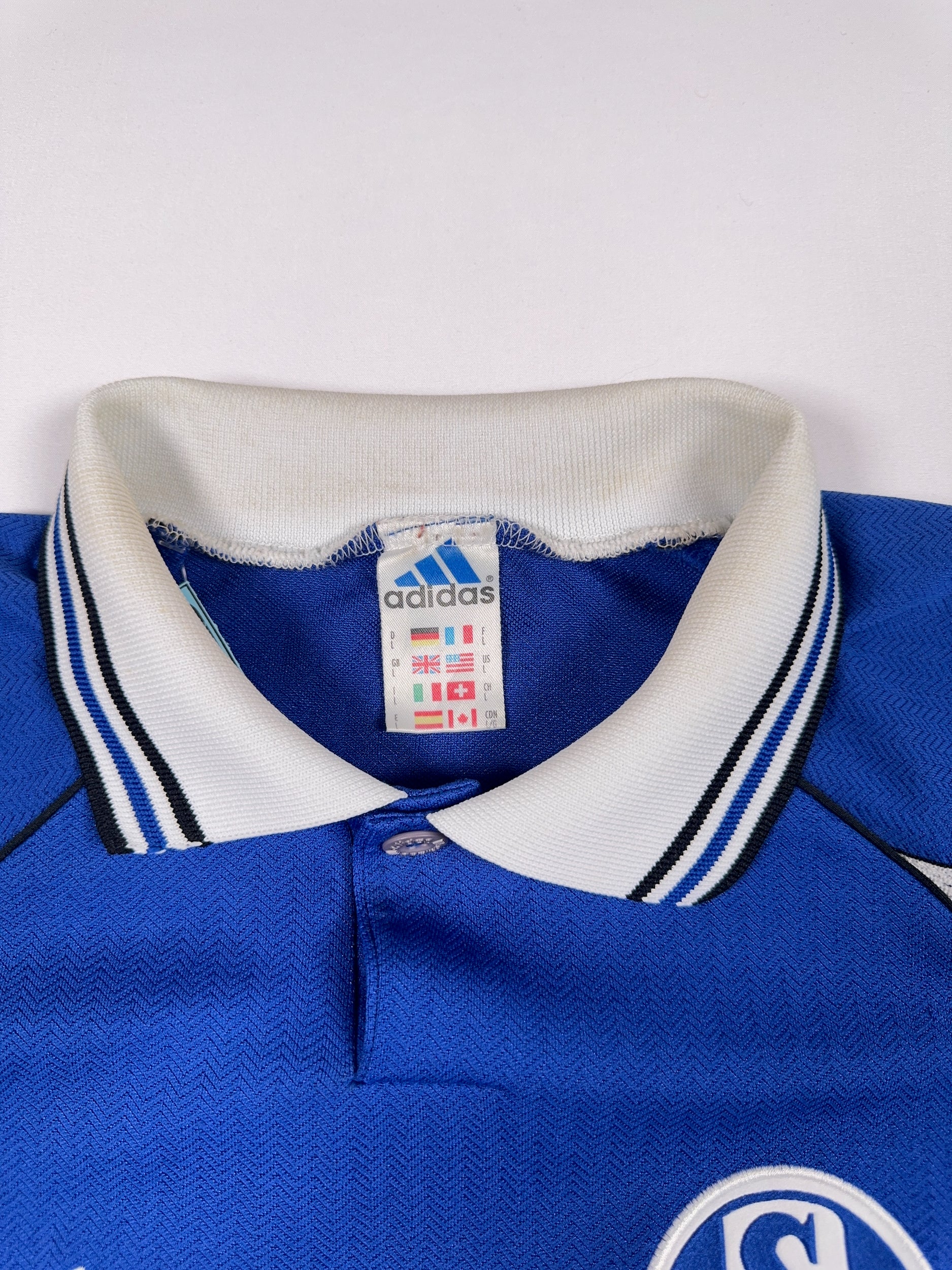 Schalke 04 1998/00 Home Shirt - L