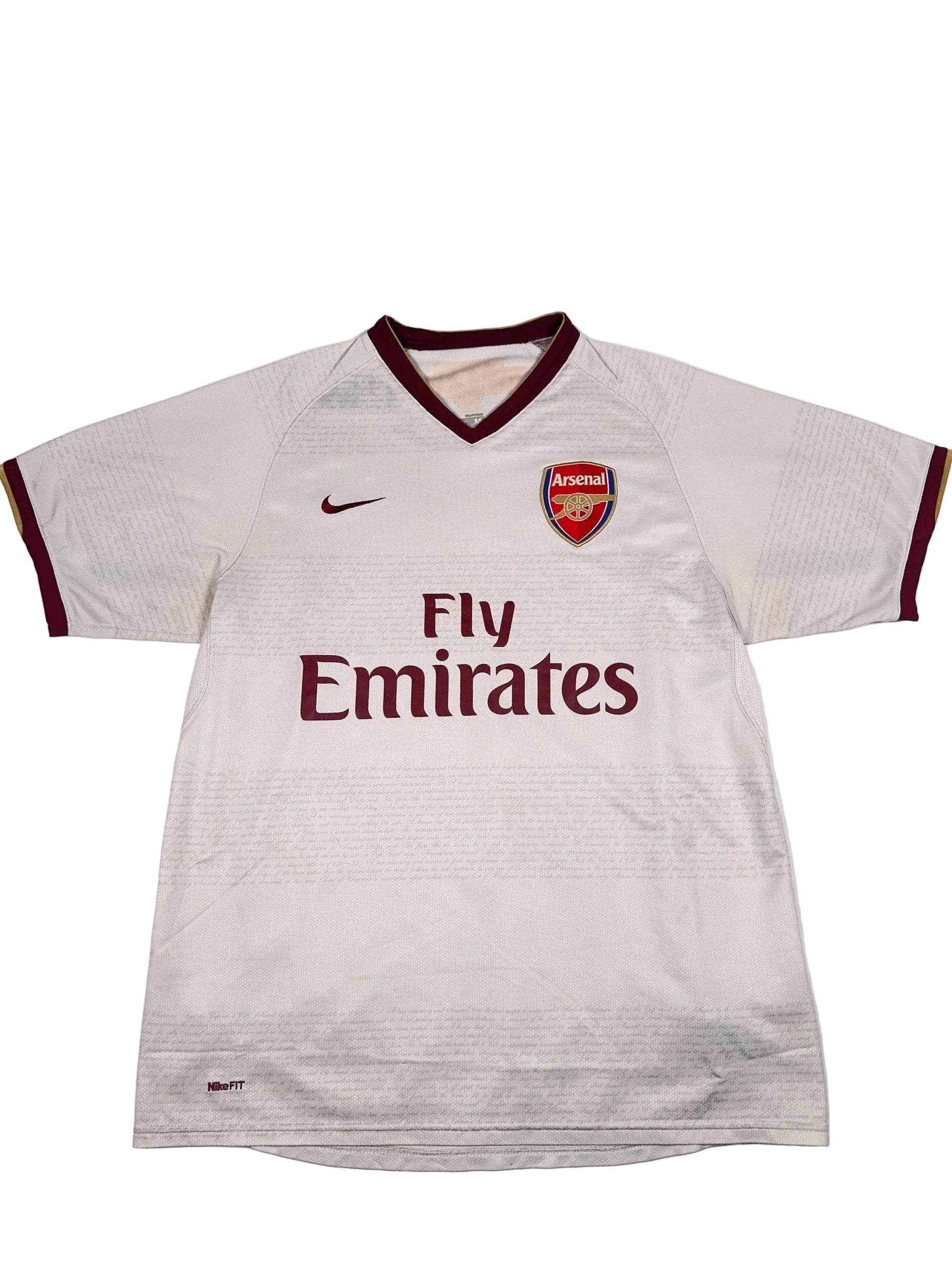 Arsenal 2007/08 Away Shirt - M