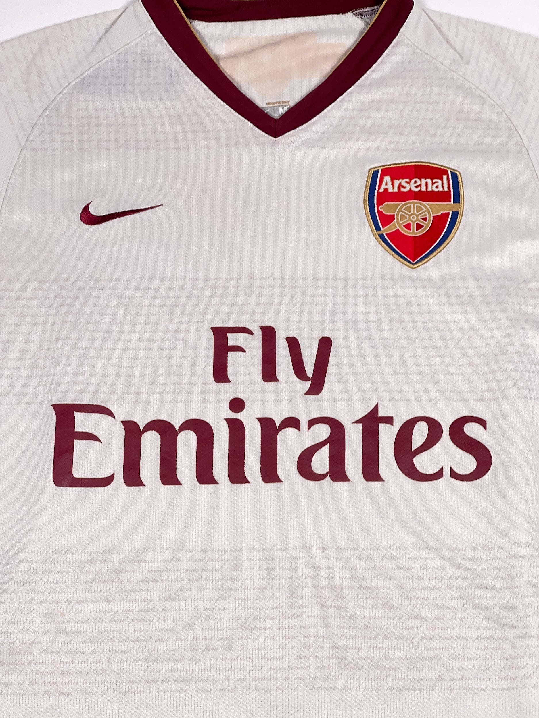 Arsenal 2007/08 Away Shirt - M