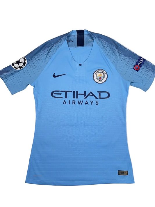 Manchester City 2018/19 Phil Foden #47 UCL Pro-Stock Home Shirt - M