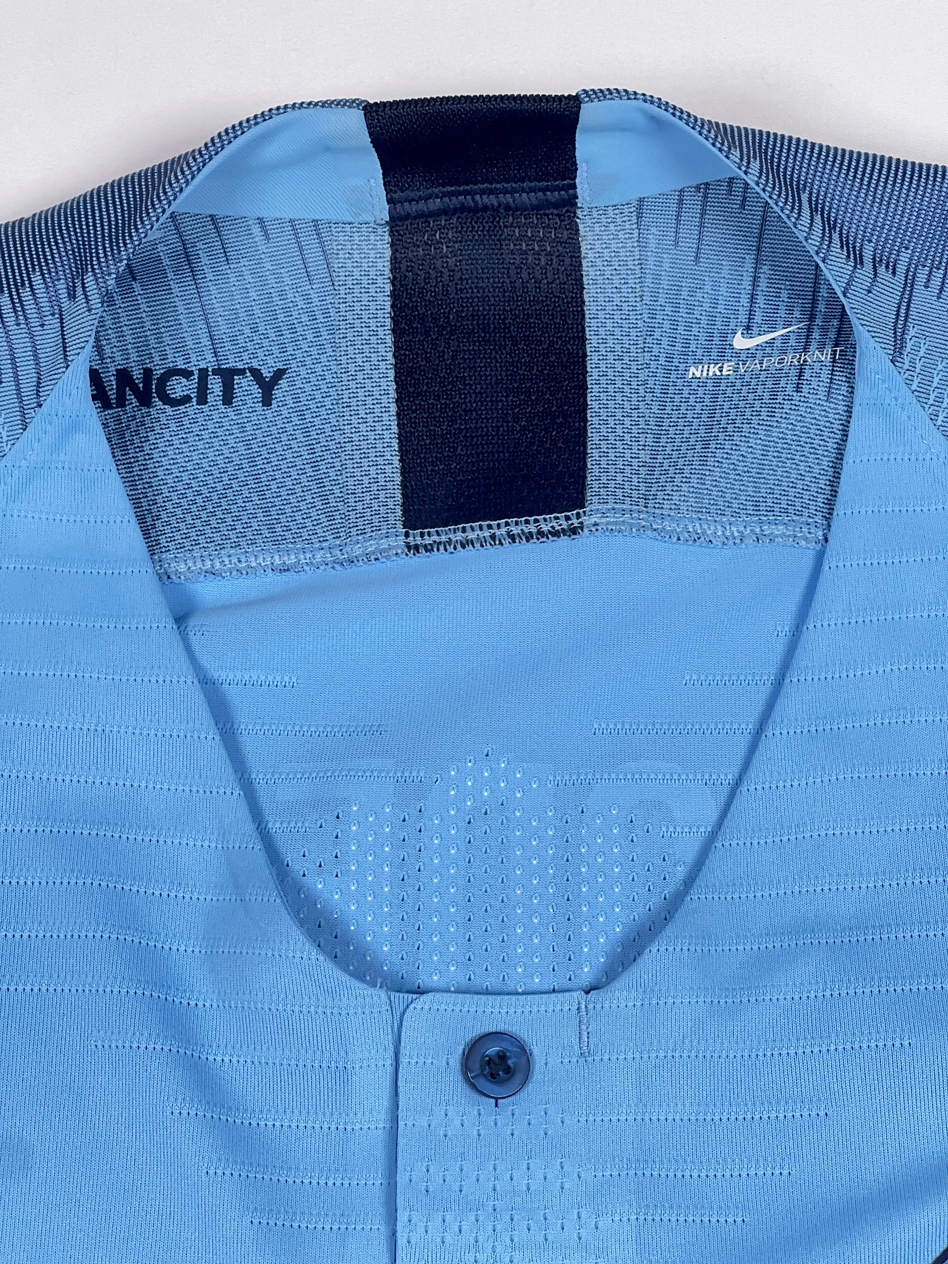 Manchester City 2018/19 Phil Foden #47 UCL Pro-Stock Home Shirt - M