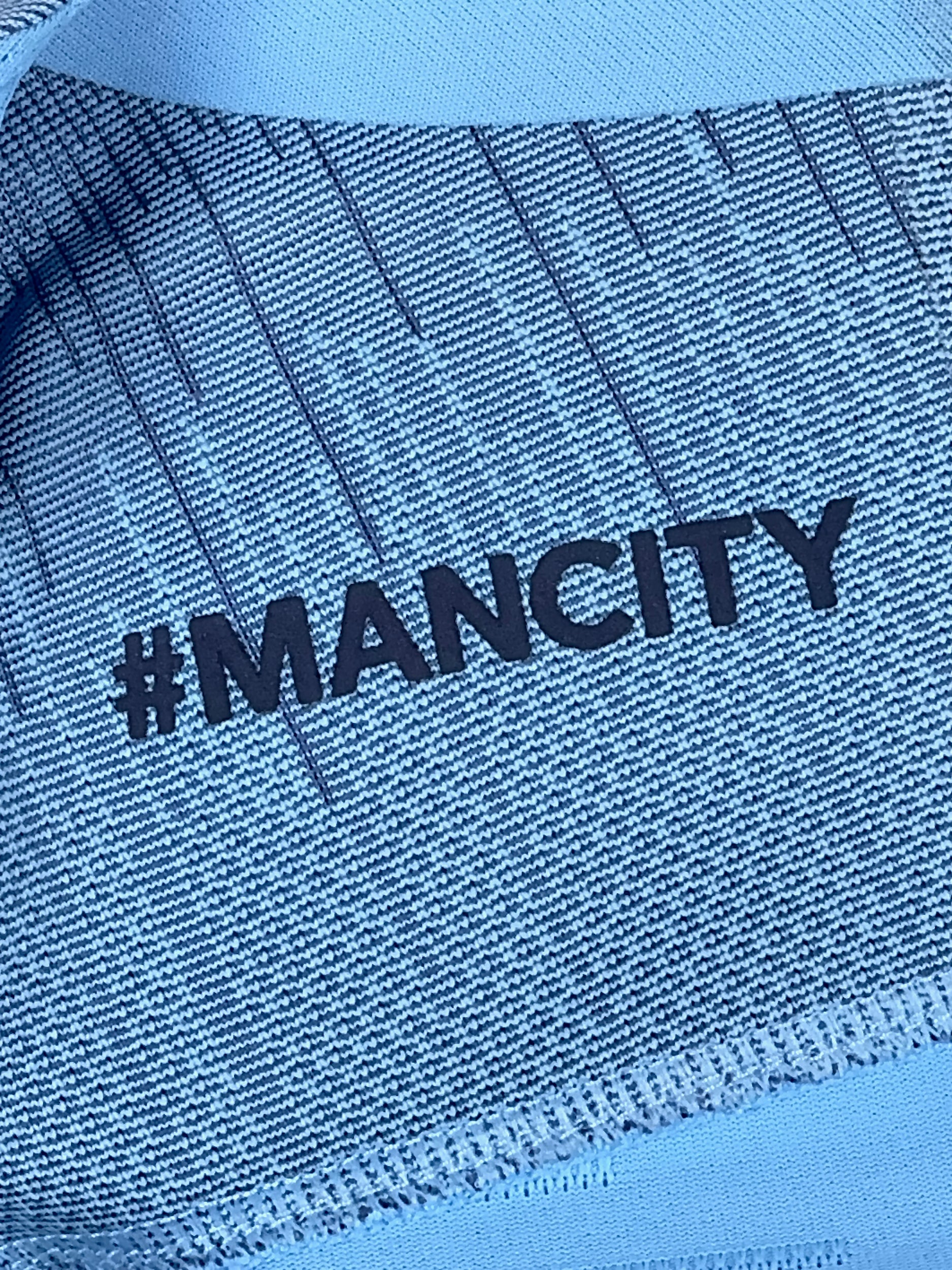 Manchester City 2018/19 Phil Foden #47 UCL Pro-Stock Home Shirt - M