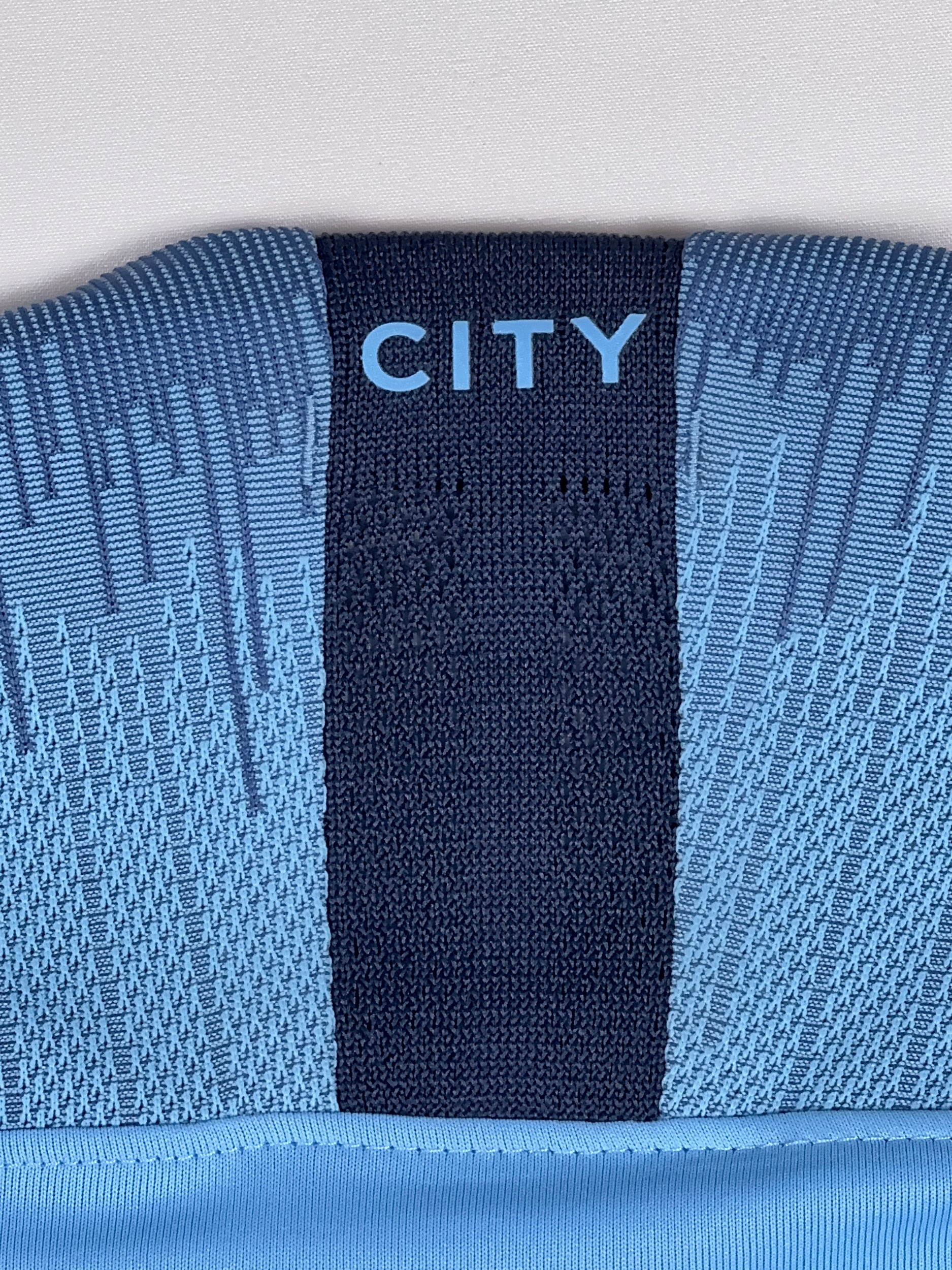Manchester City 2018/19 Phil Foden #47 UCL Pro-Stock Home Shirt - M