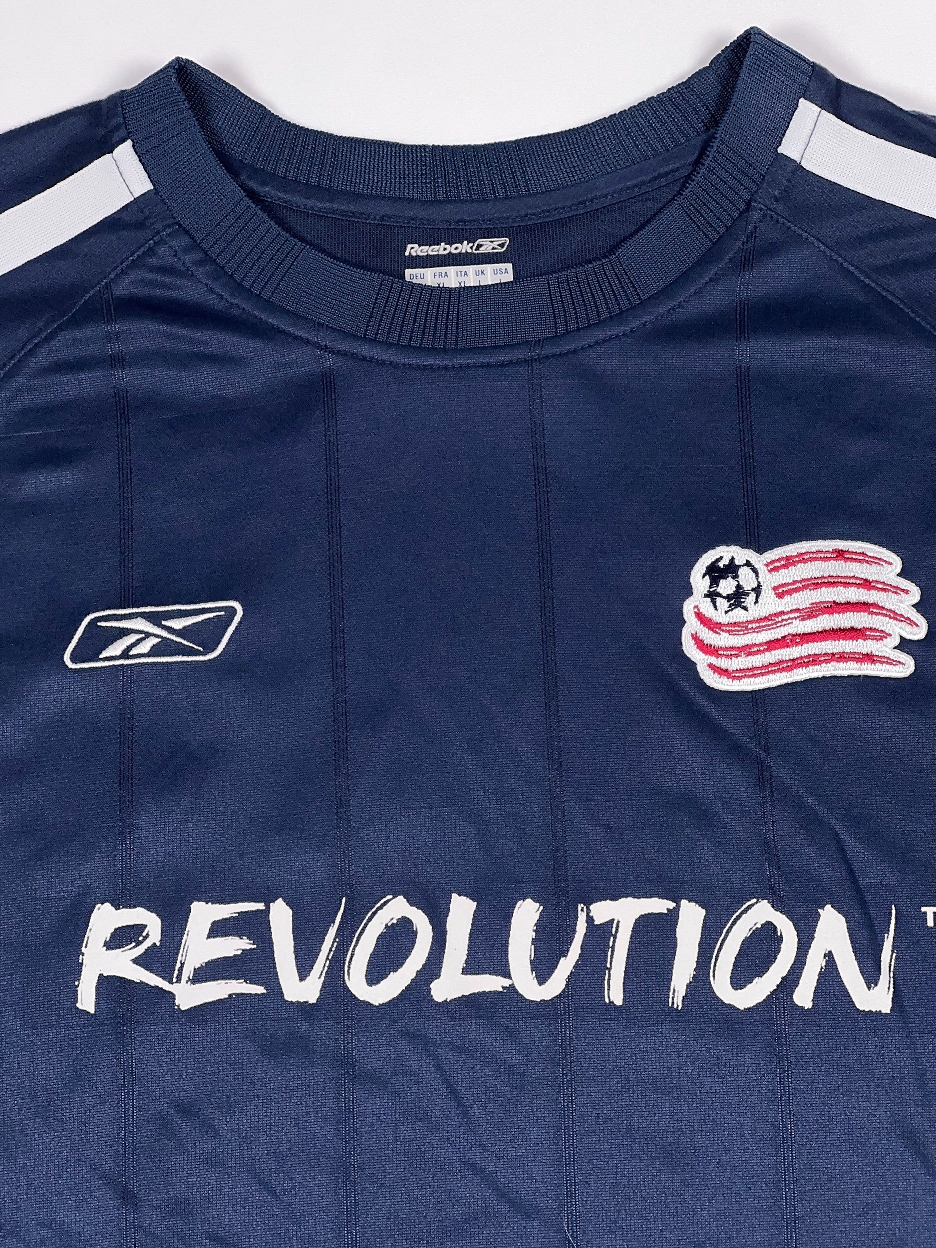 New England Revolution 2004/05 Pat Noonan #11 Match Issue Home Shirt - L