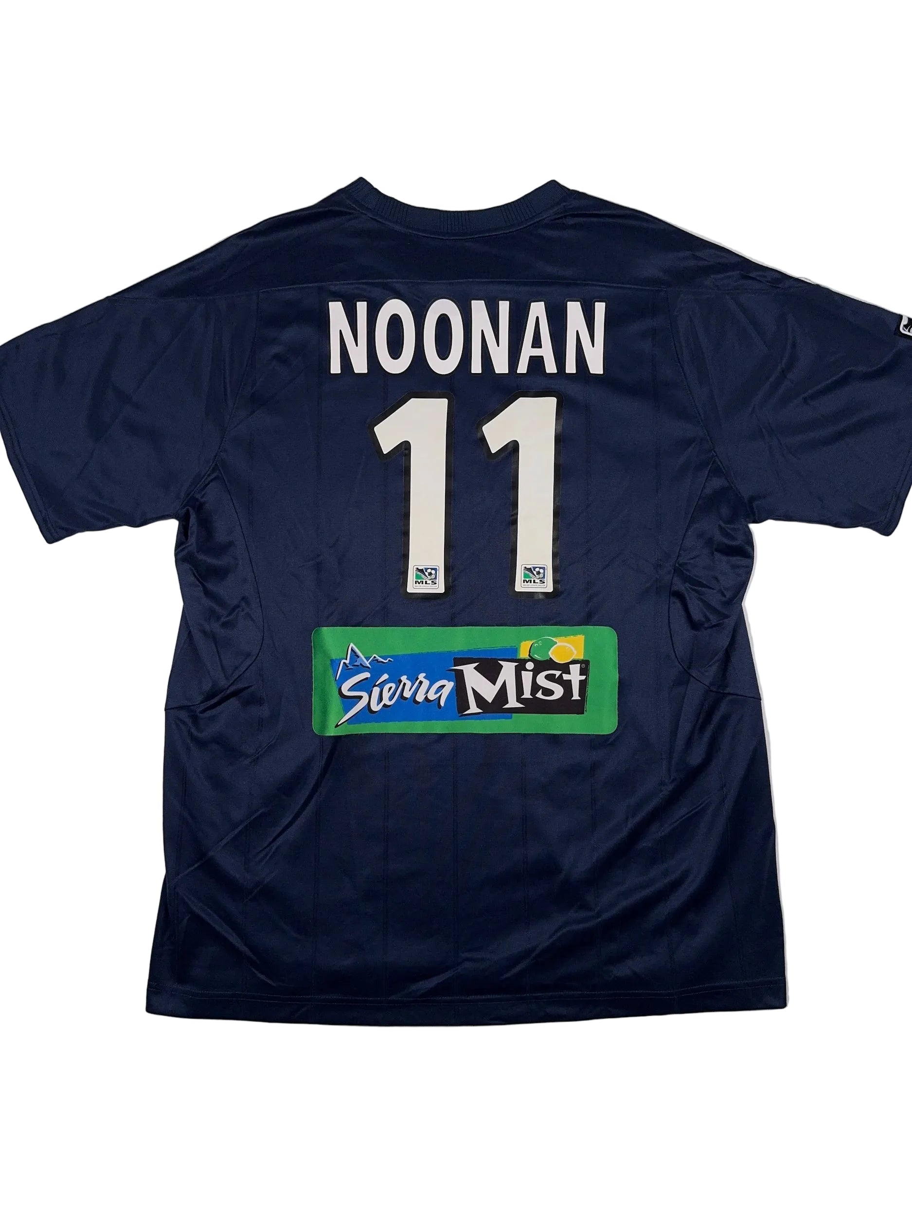 New England Revolution 2004/05 Pat Noonan #11 Match Issue Home Shirt - L