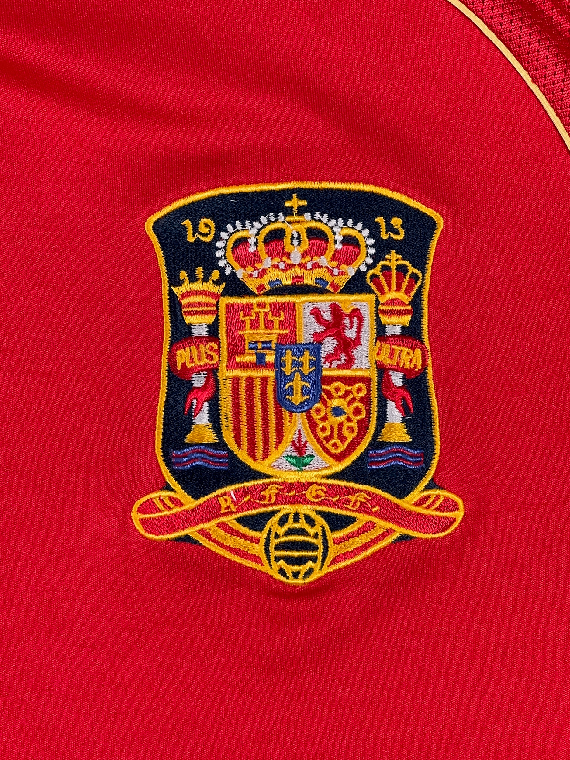 Spain 2007/09 David Villa #7 Home Shirt - XL