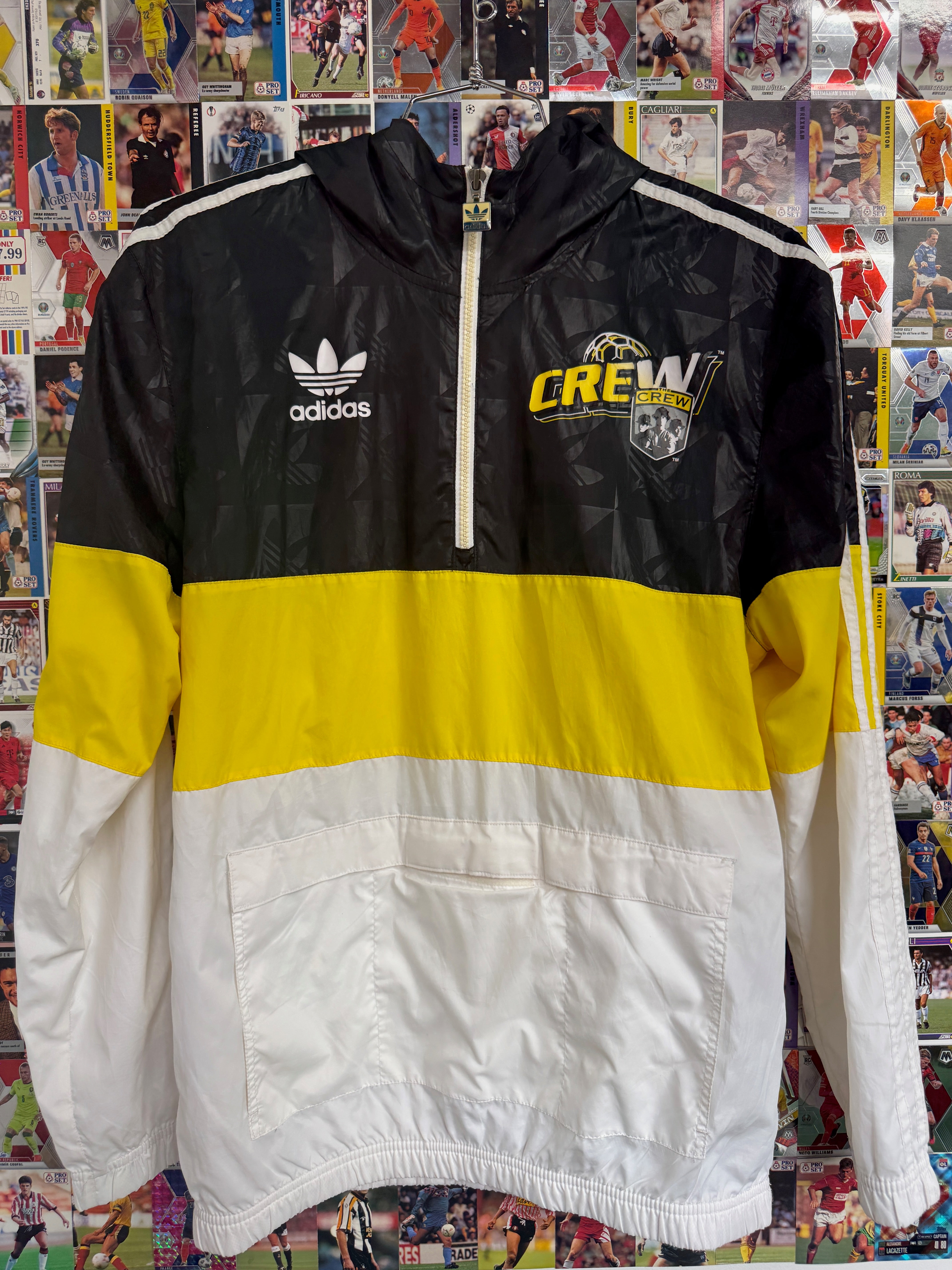 Columbus Crew 2013/14 Trefoil 1/4 Zip Hooded Jacket | Retro Screamers