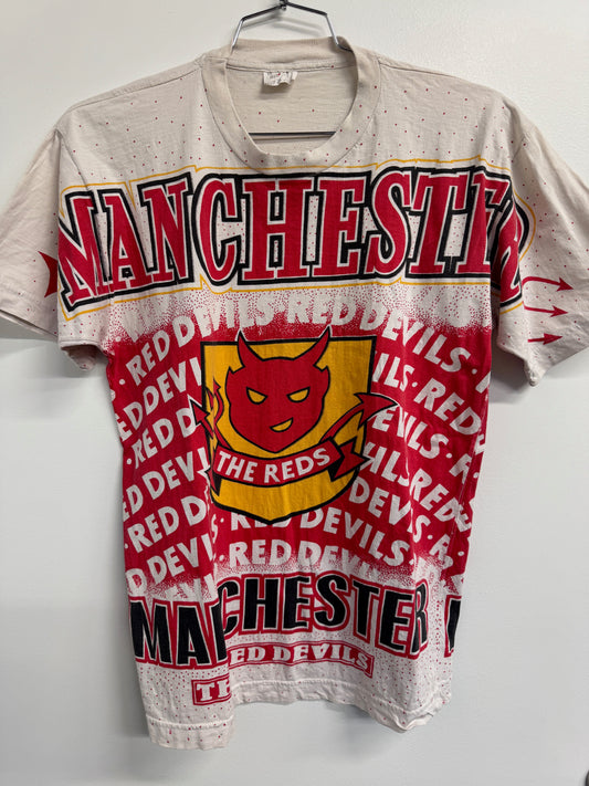 Manchester United 90s AOP Tee - M
