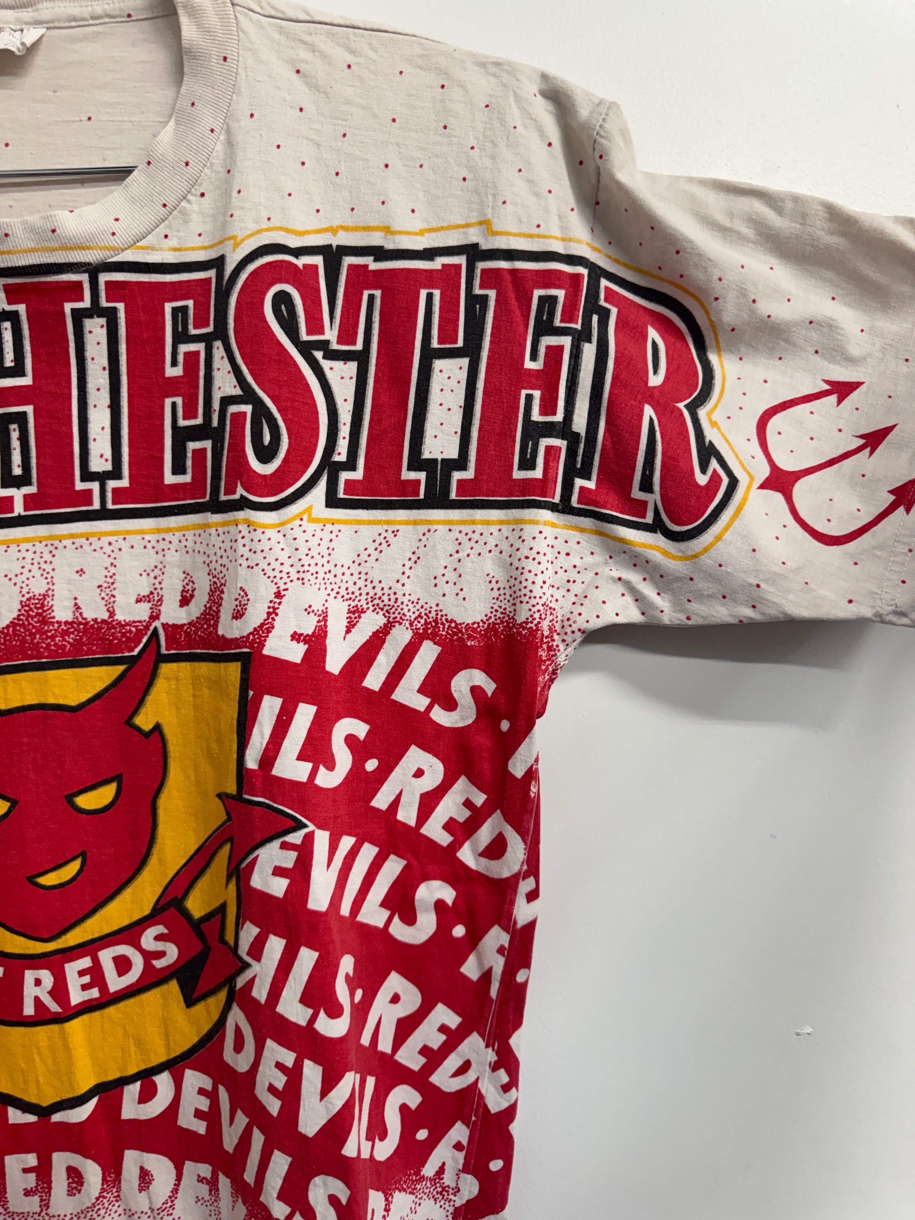 Manchester United 90s AOP Tee | Retro Screamers
