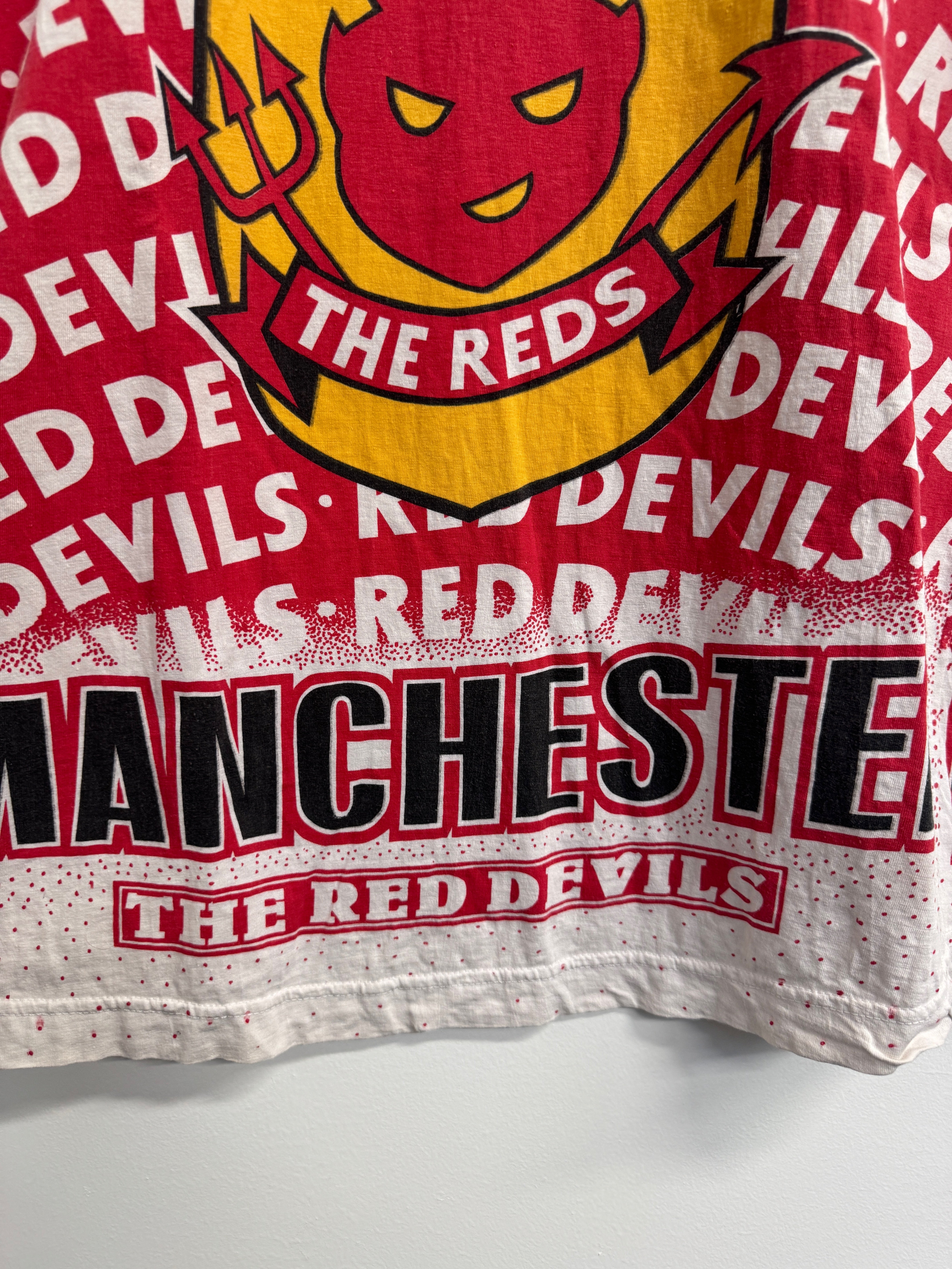 Manchester United 90s AOP Tee | Retro Screamers