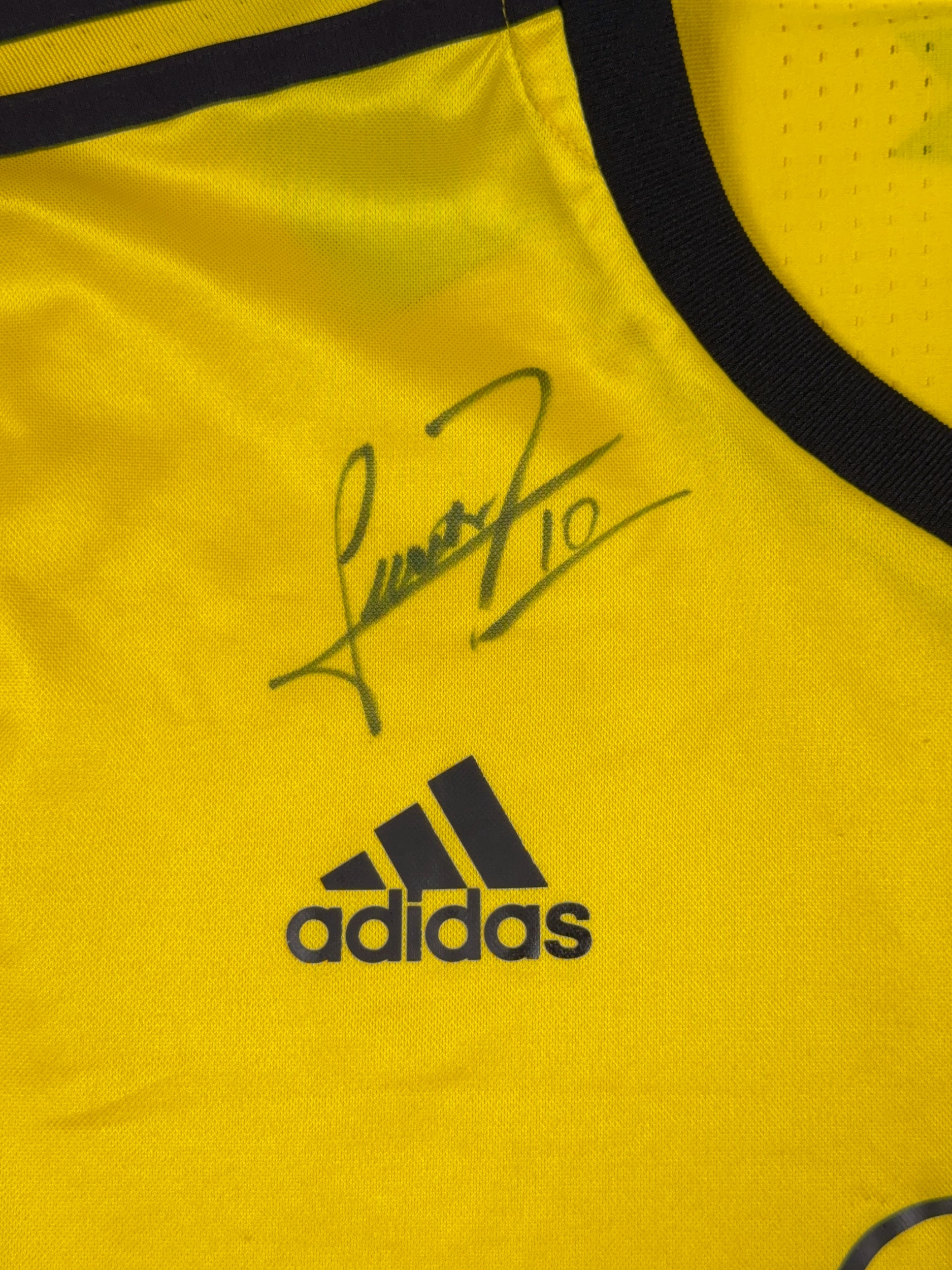 Columbus Crew 2017/19 Lucas Zelarayan #10 Signed Home Shirt - L