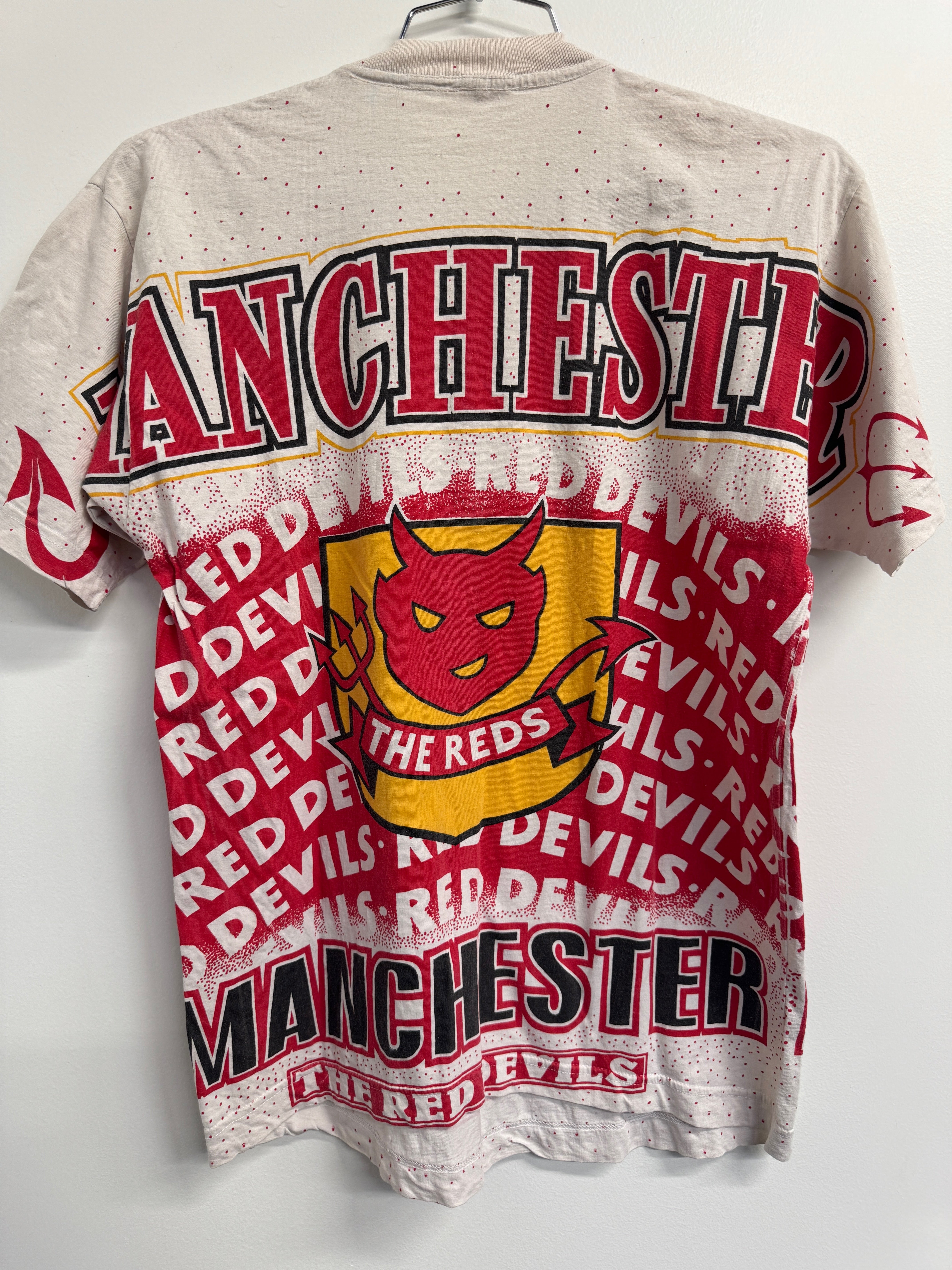 Manchester United 90s AOP Tee | Retro Screamers