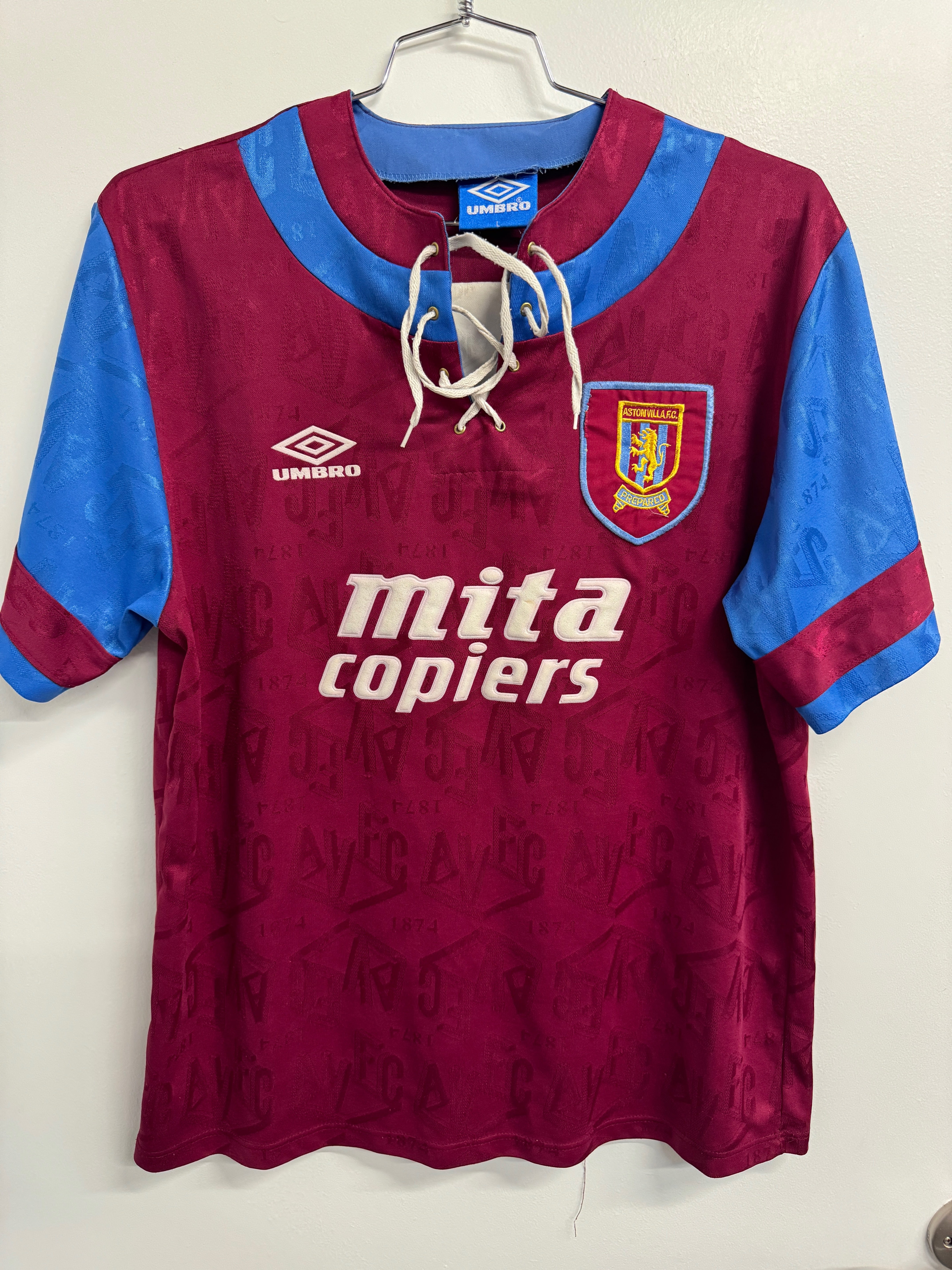 Aston Villa 1992/93 Home Shirt | Retro Screamers