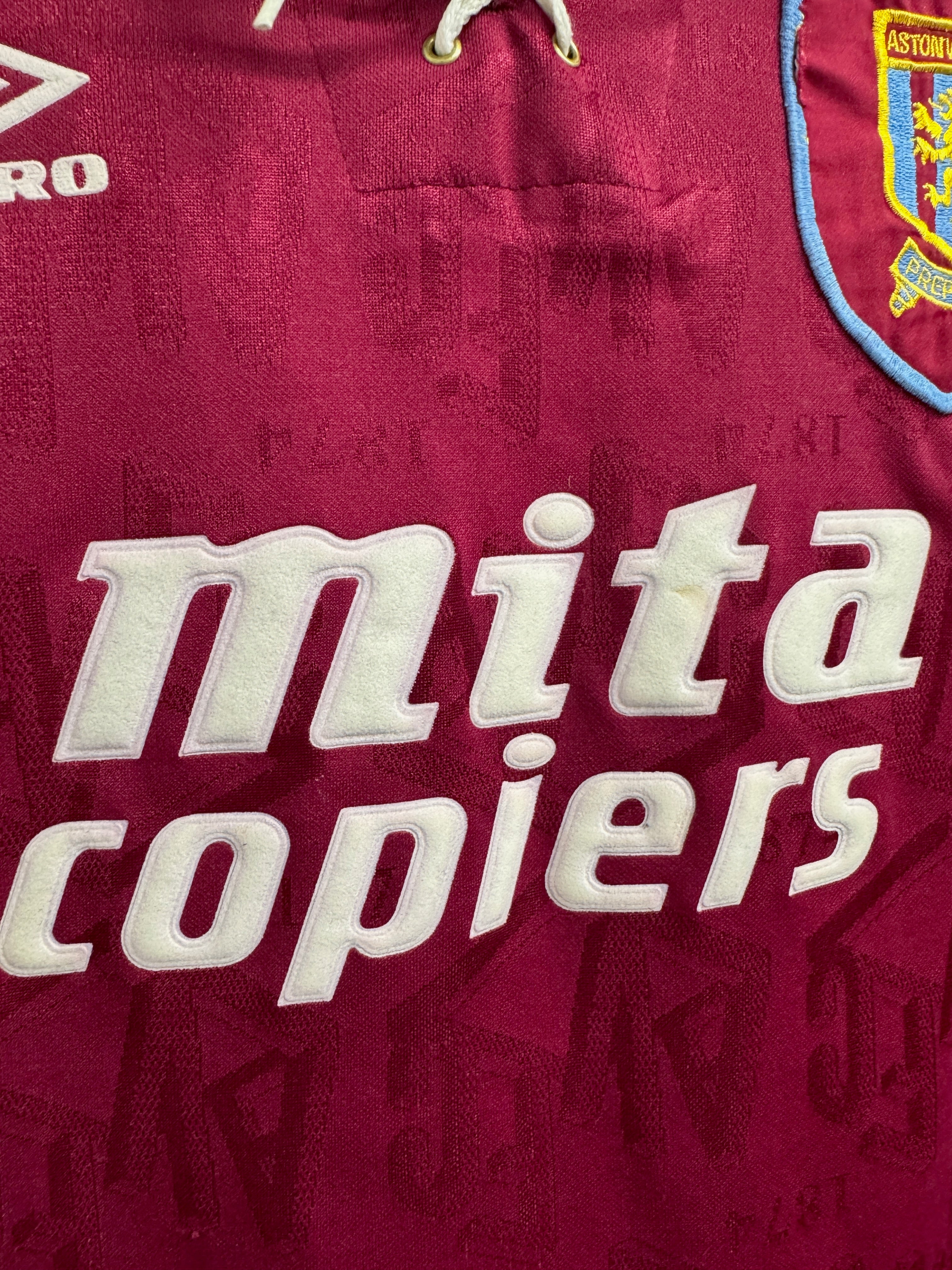 Aston Villa 1992/93 Home Shirt | Retro Screamers