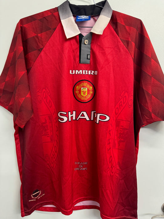 Manchester United 1996 Home Shirt - XXL