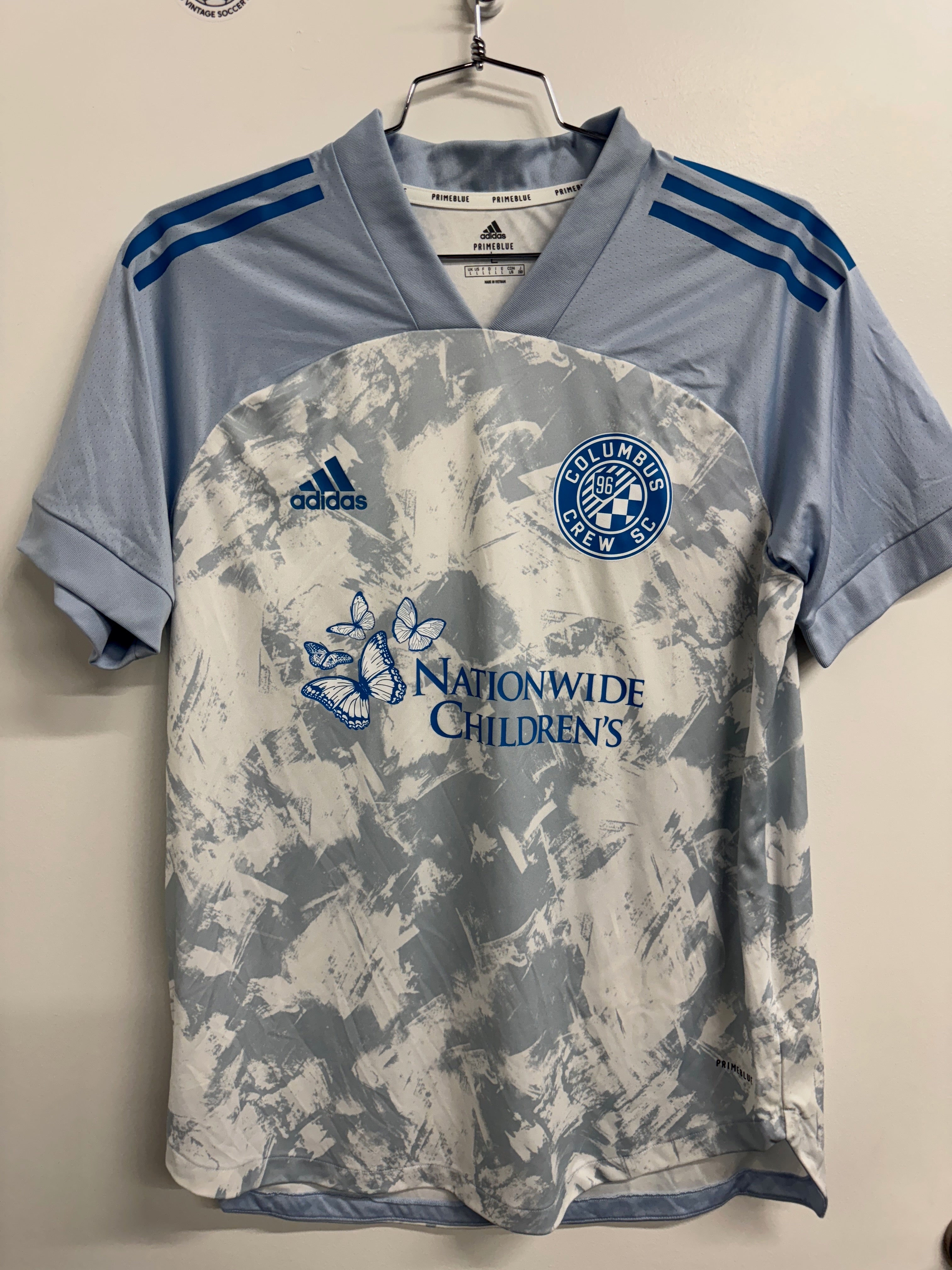 Columbus Crew 2019/20 Primeblue Shirt | Retro Screamers