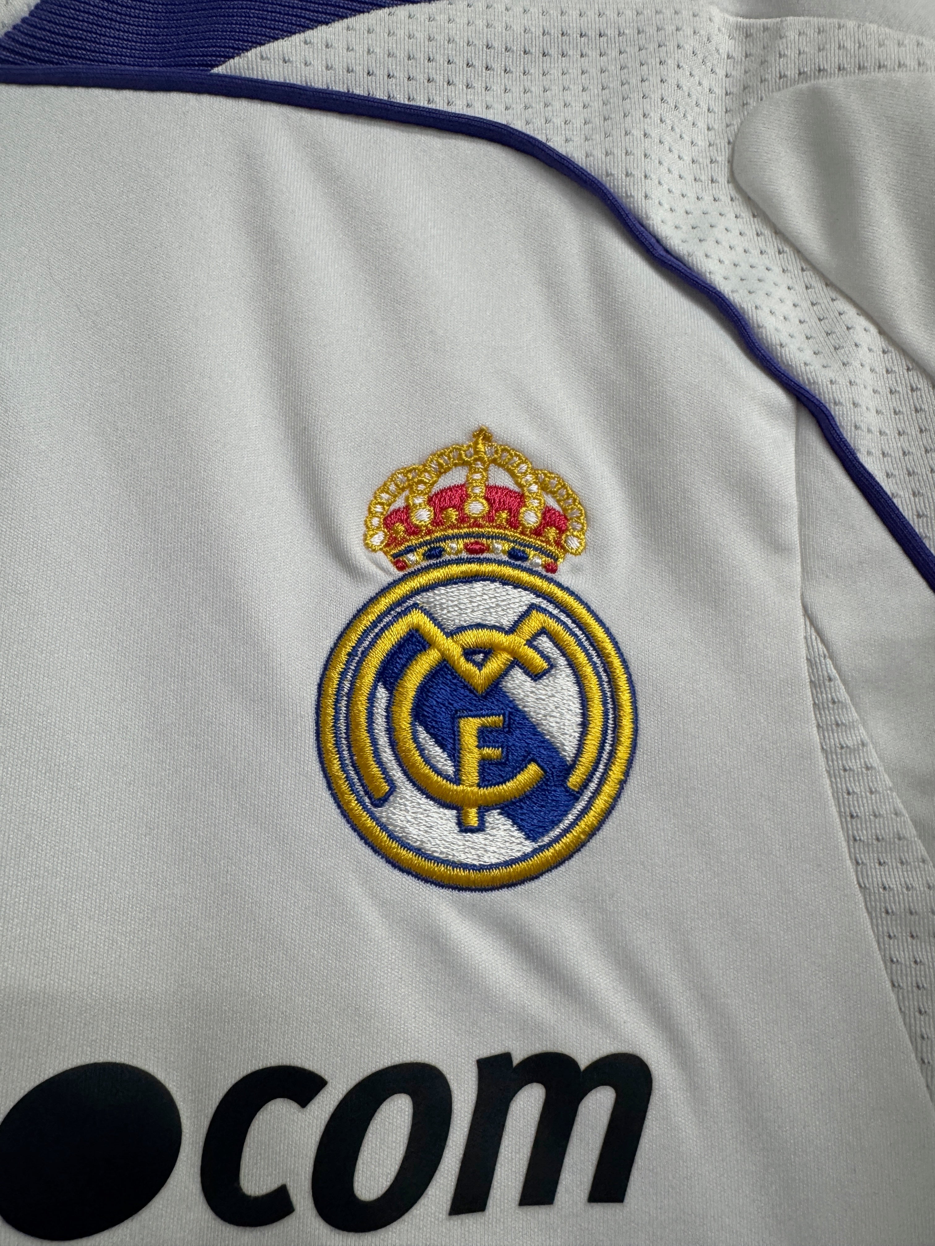 Real Madrid 2007/08 Christoph Metzelder #21 Home Shirt | Retro Screamers