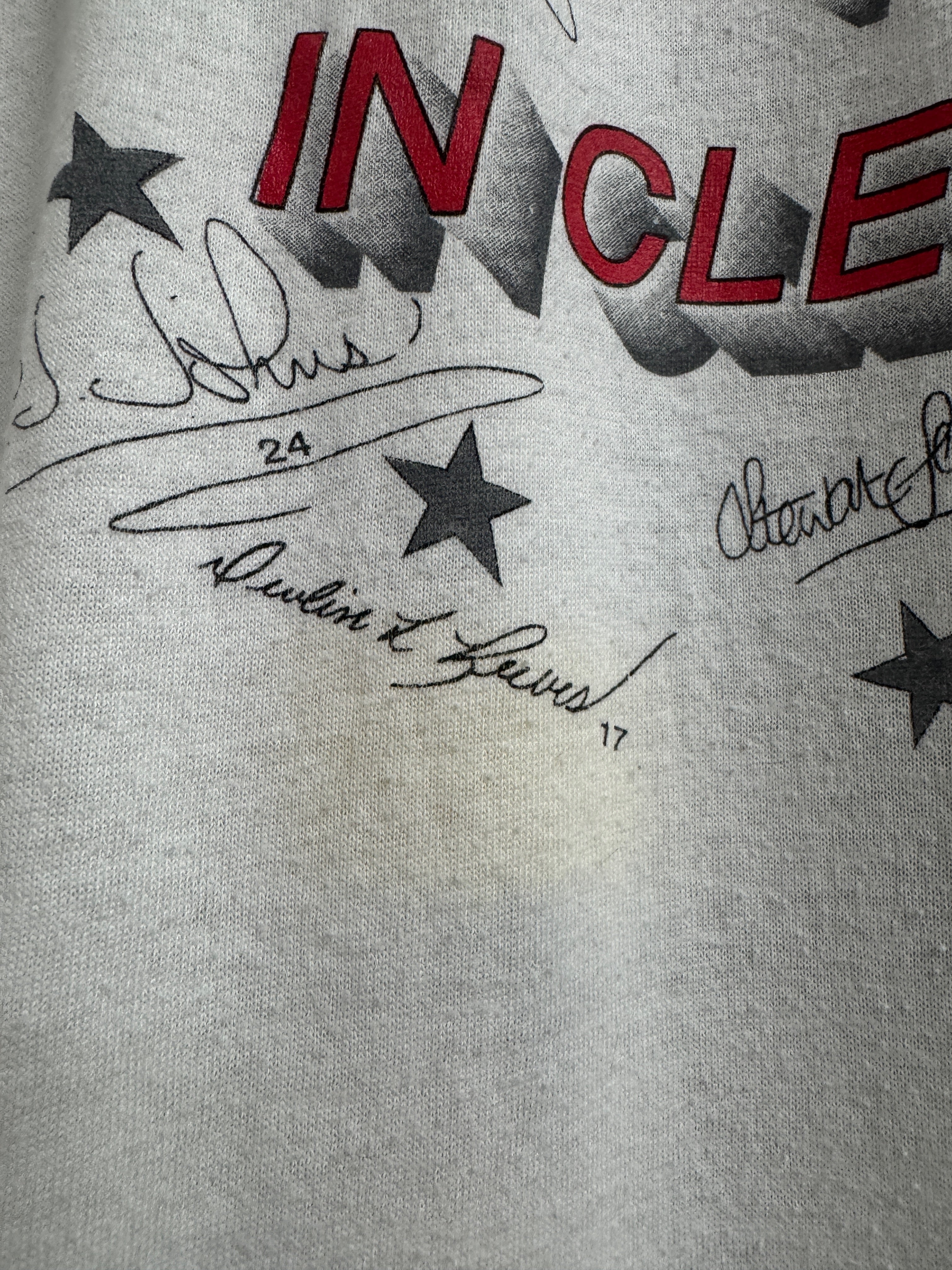 Cleveland Crunch 1989/90 Season Opener T-Shirt - XL (Fits M) | Retro Screamers