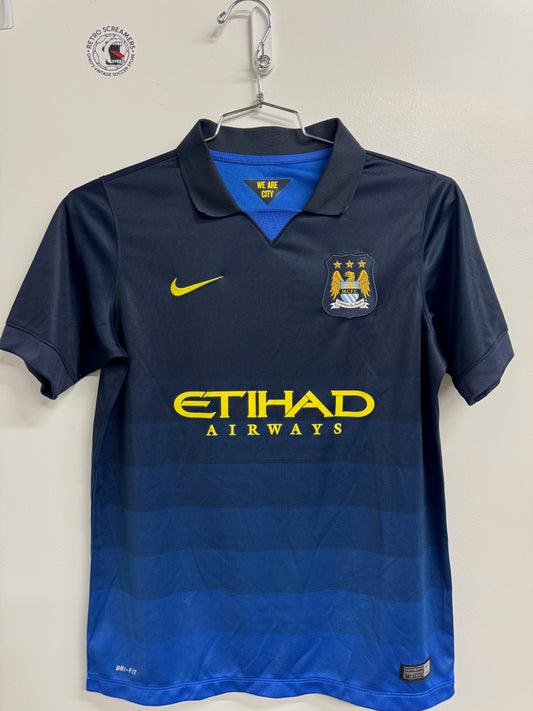 Manchester City 2014 Away Shirt - YXL