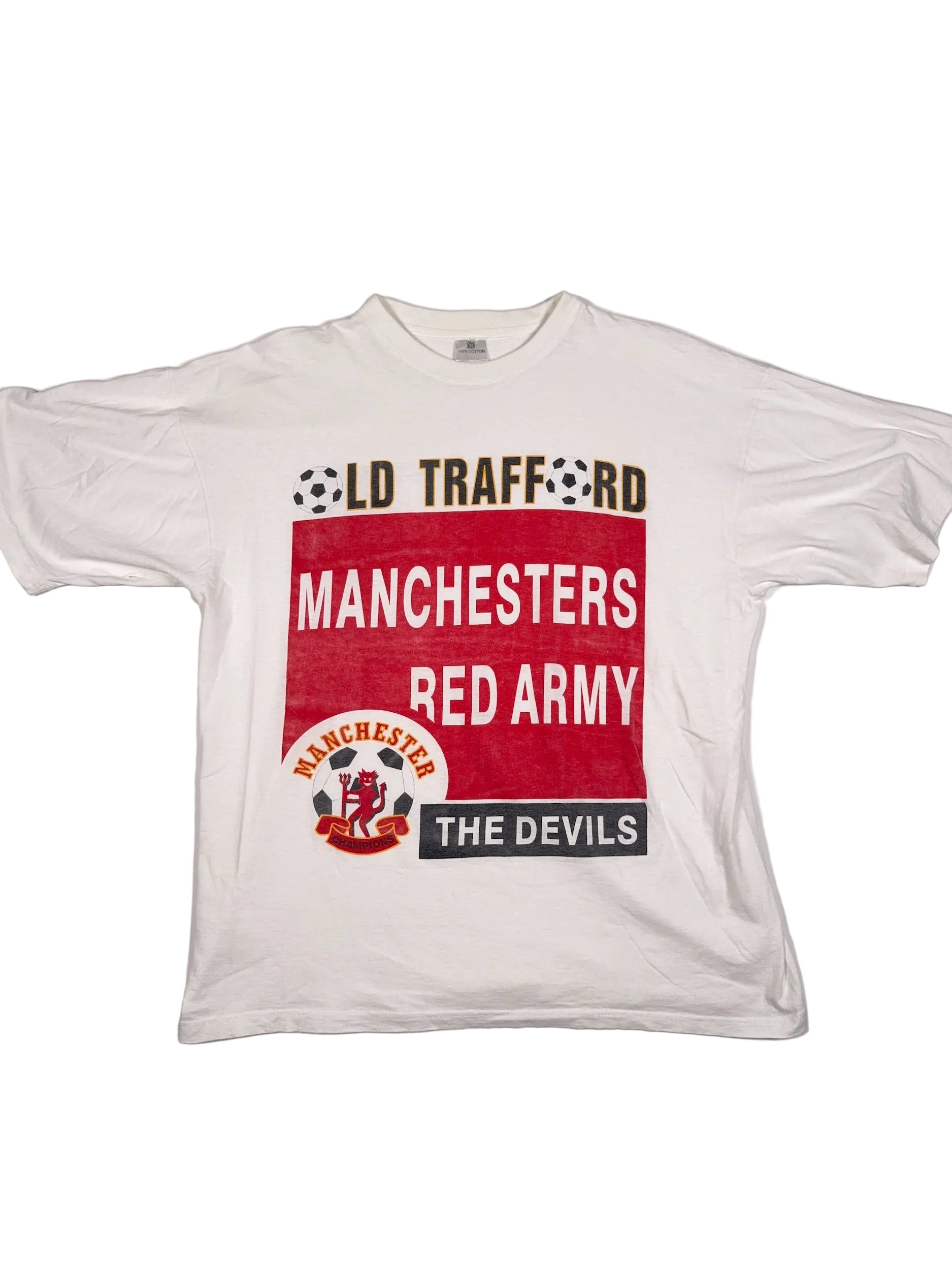 Manchester United Red Devils Vintage Tee - One Size