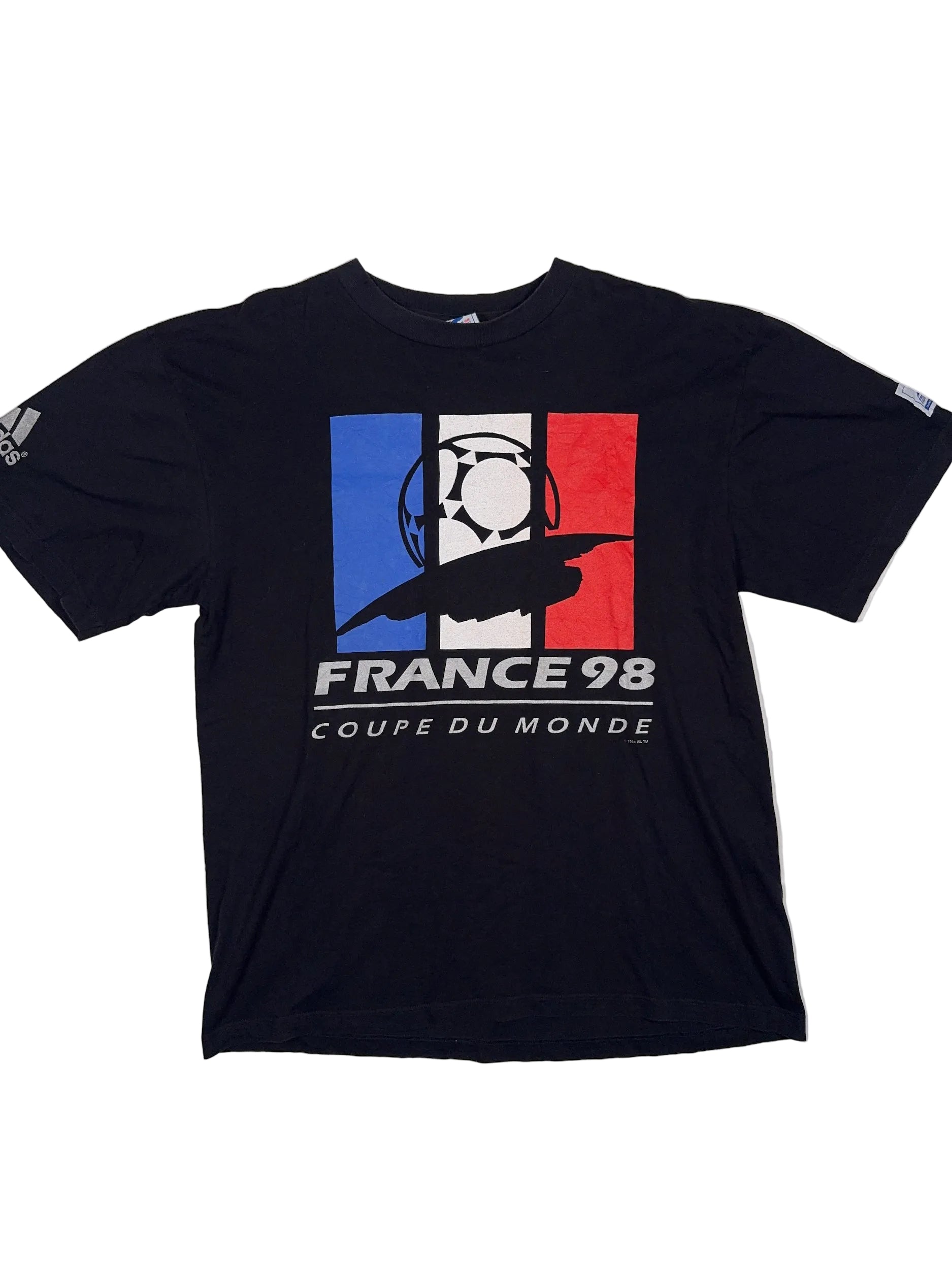 France 1998 World Cup Vintage Tee - XL