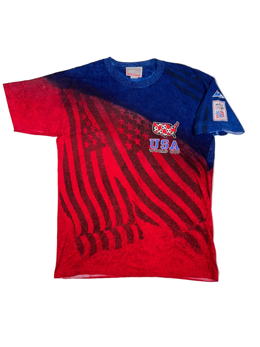 USA World Cup 1994 AOP Apex Tee Single Stitch - L