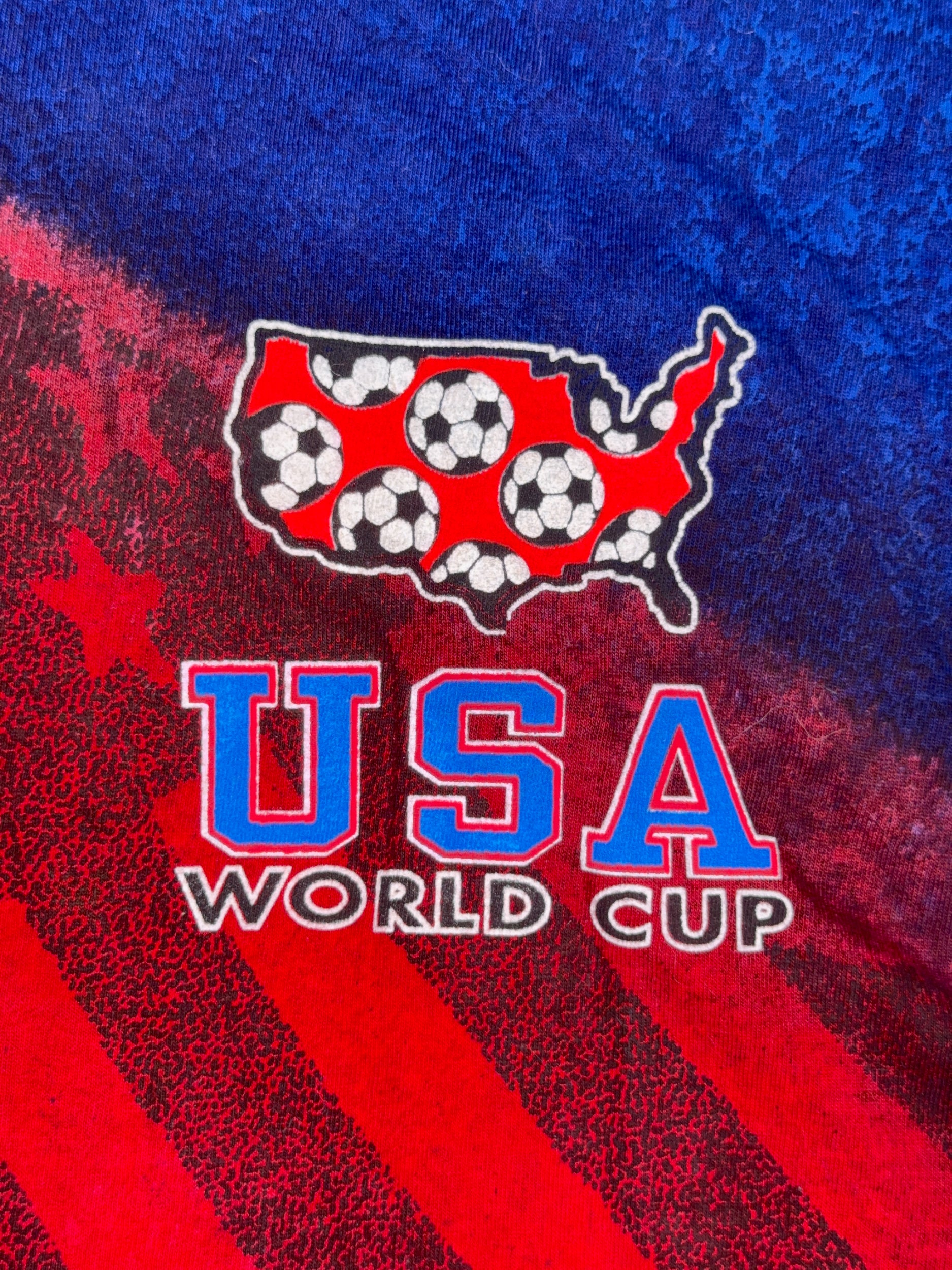 USA World Cup 1994 AOP Apex Tee Single Stitch - L