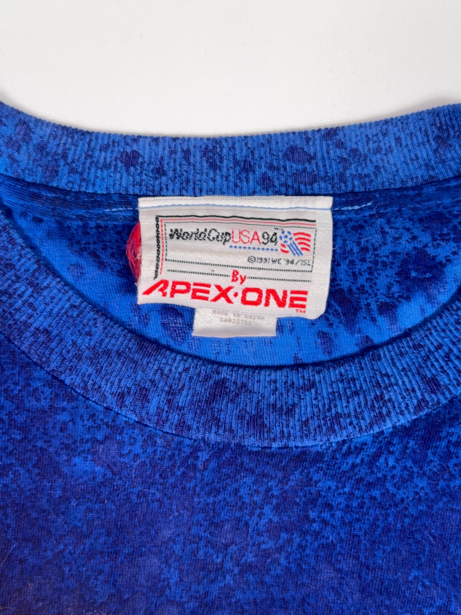 USA World Cup 1994 AOP Apex Tee Single Stitch - L