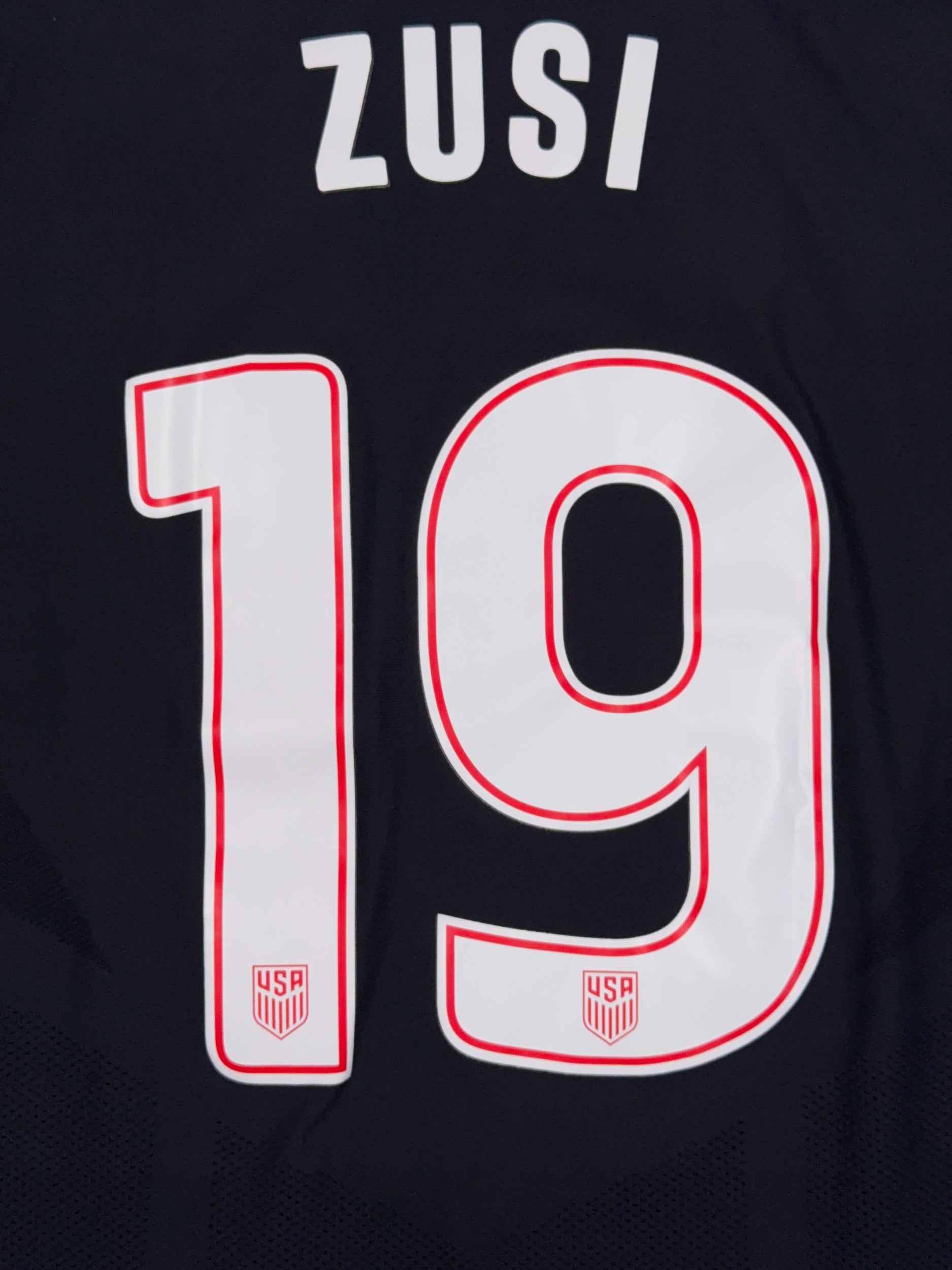 USA 2016/17 Graham Zusi #19 Vaporknit Away Shirt - XL