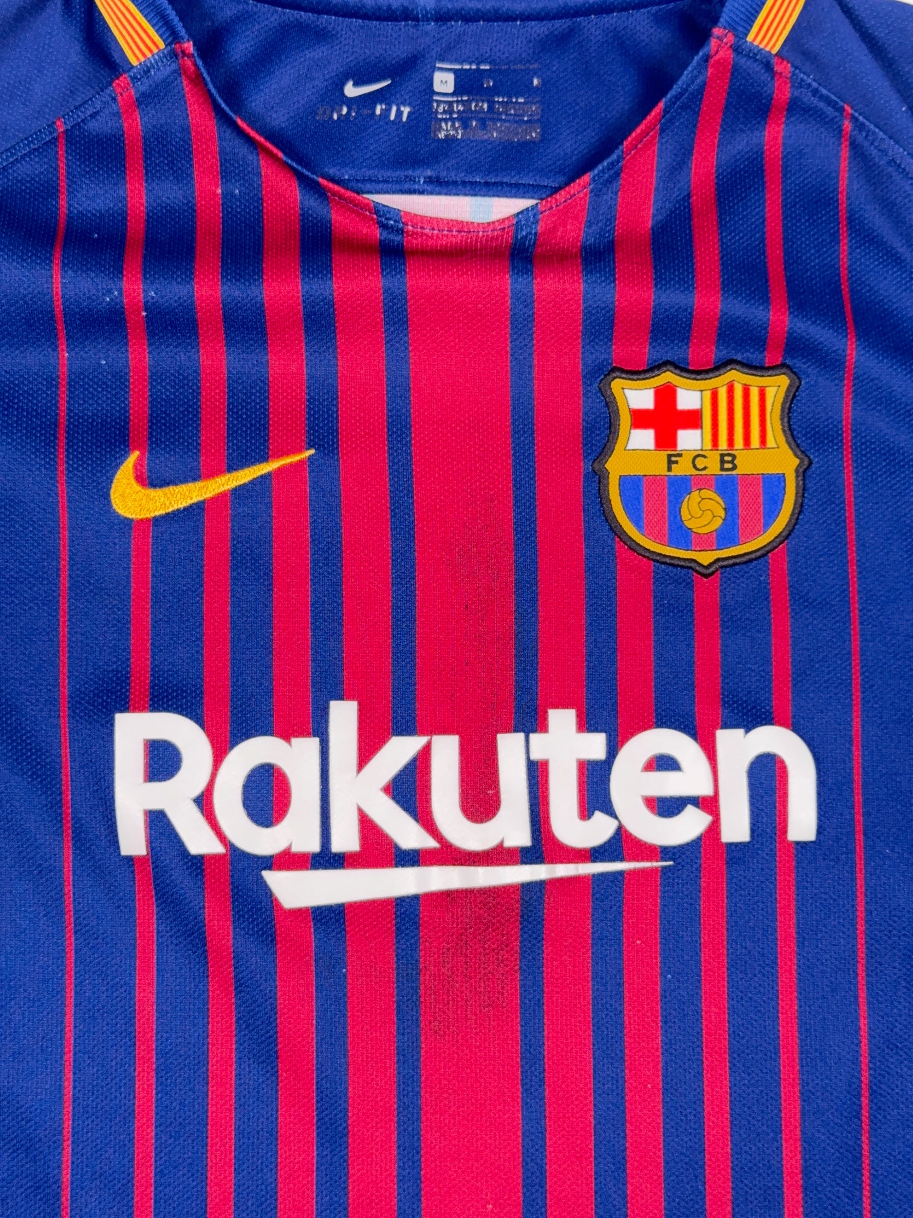 Barcelona 2018/19 Home Shirt - YM
