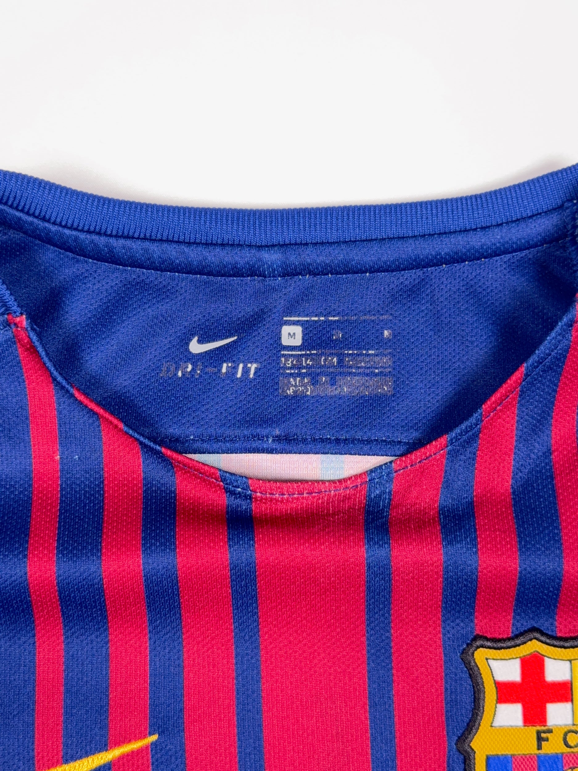 Barcelona 2018/19 Home Shirt - YM