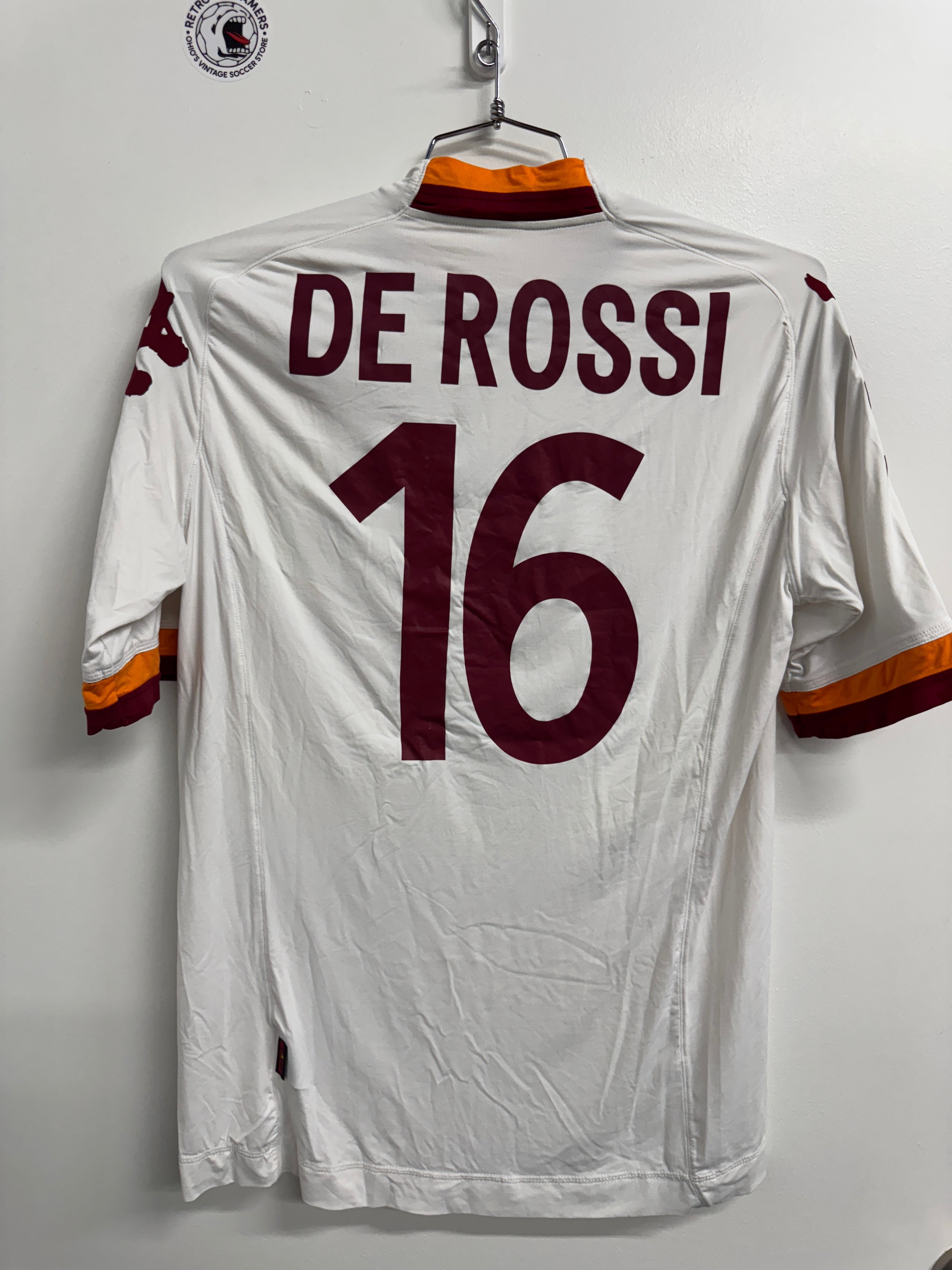 Roma 2012/13 Daniele De Rossi #16 Away Shirt | Retro Screamers