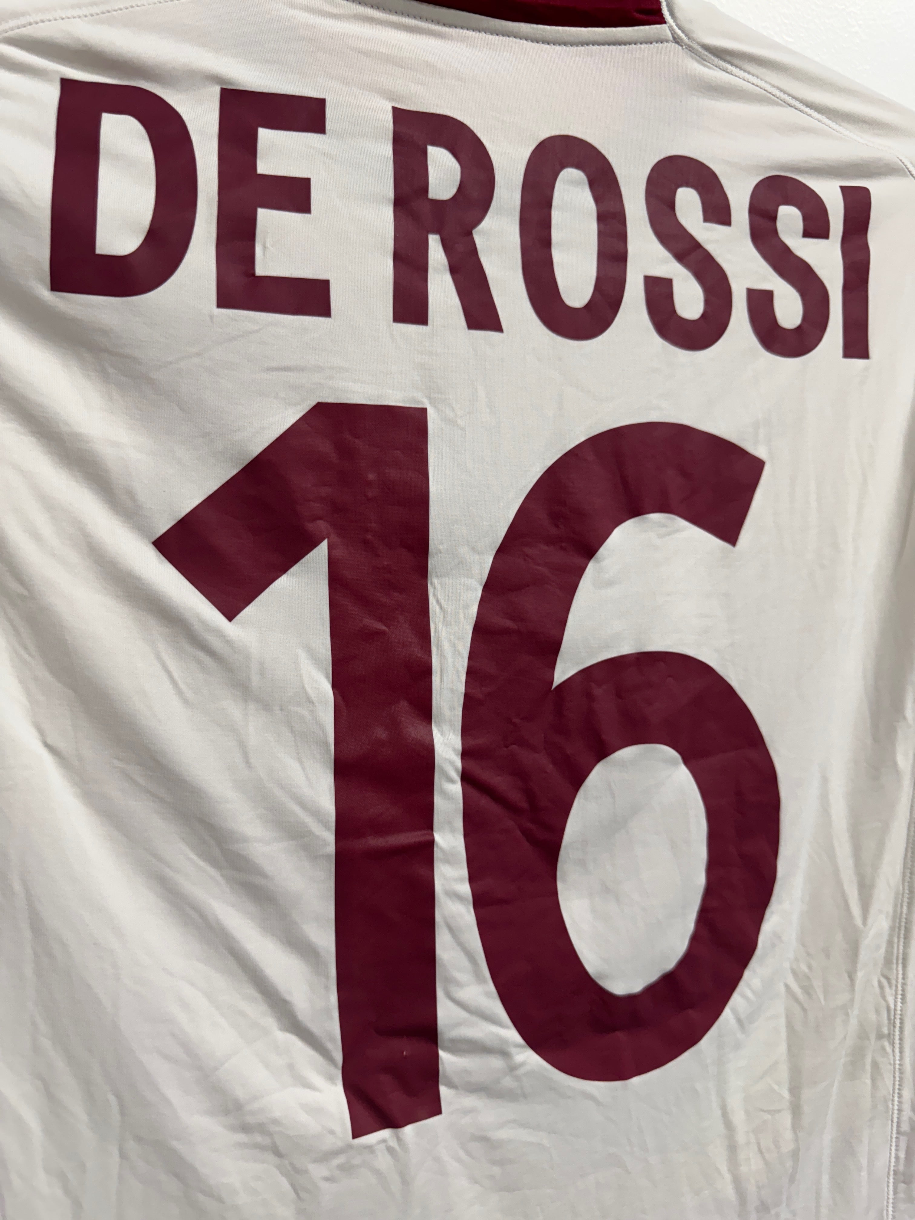 Roma 2012/13 Daniele De Rossi #16 Away Shirt | Retro Screamers