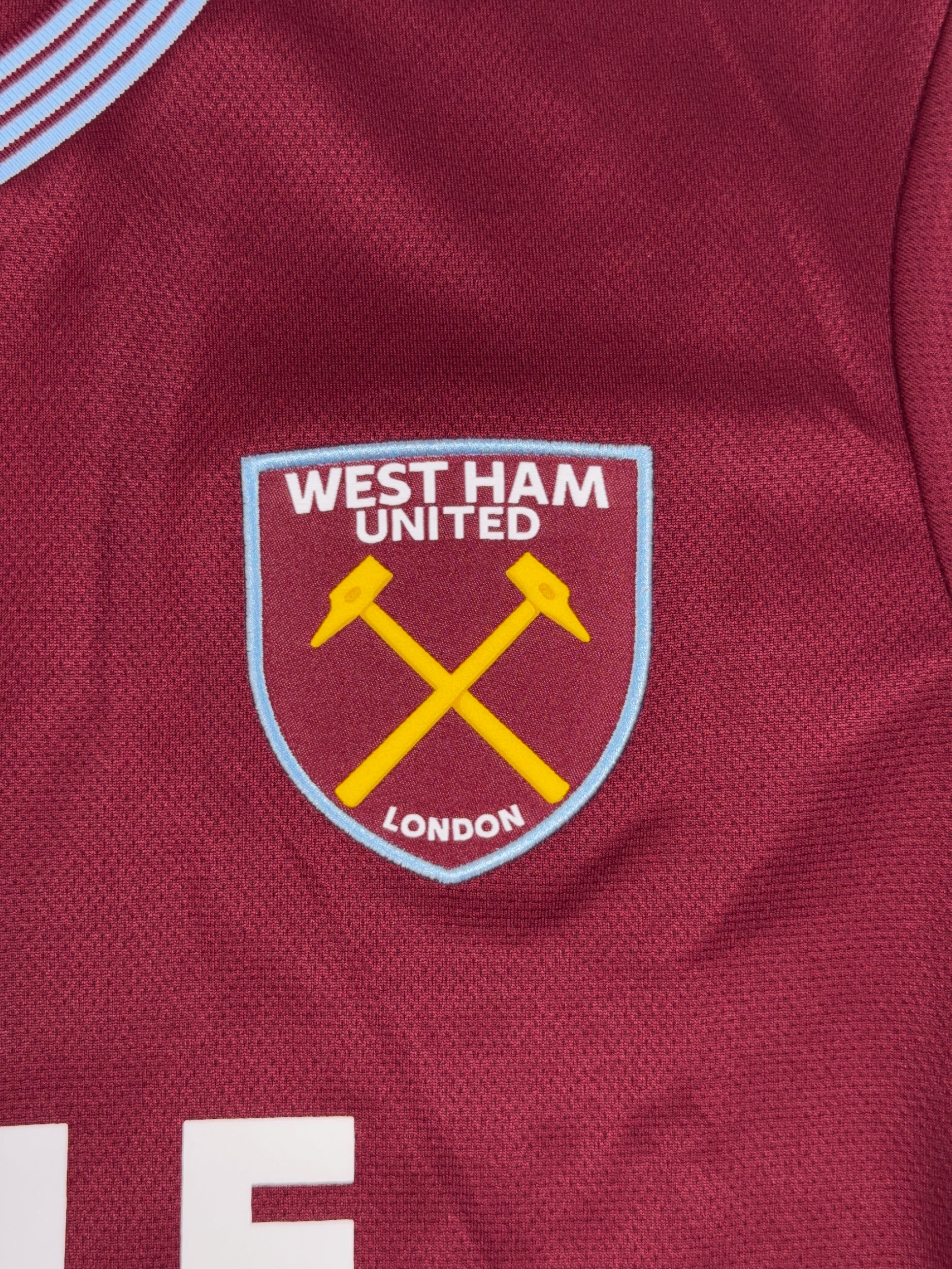 West Ham United 2025/26 Ffion Morgan #23 Home Shirt - Women's L