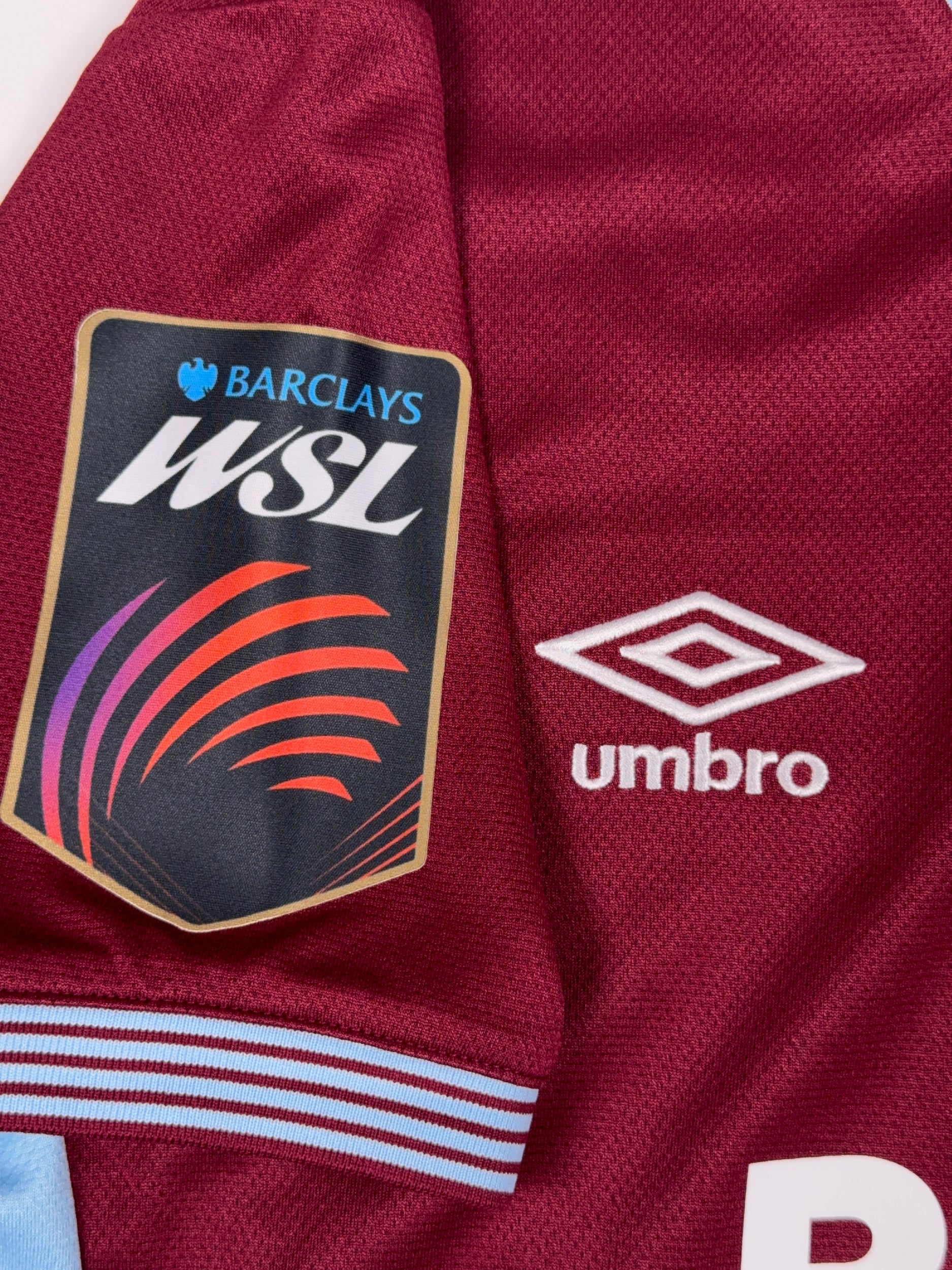 West Ham United 2025/26 Ffion Morgan #23 Home Shirt - Women's L