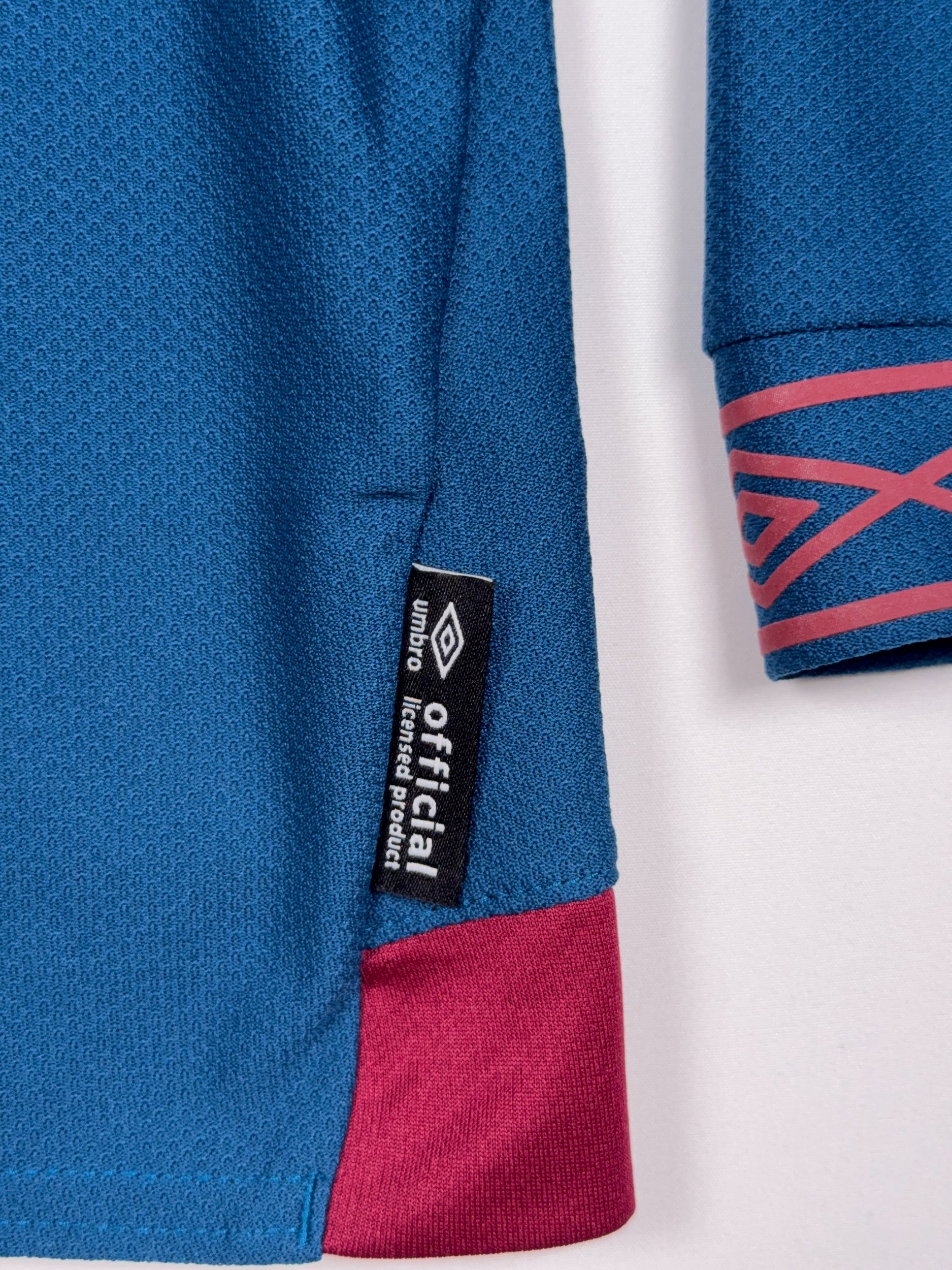 West Ham United 2018/19 Declan Rice #41 Away Longsleeve Shirt - M