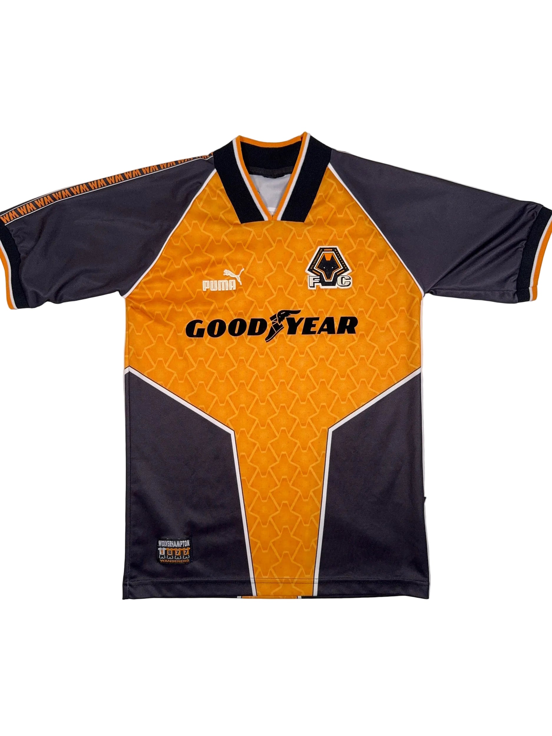 Wolves 1996/98 Home Shirt - M