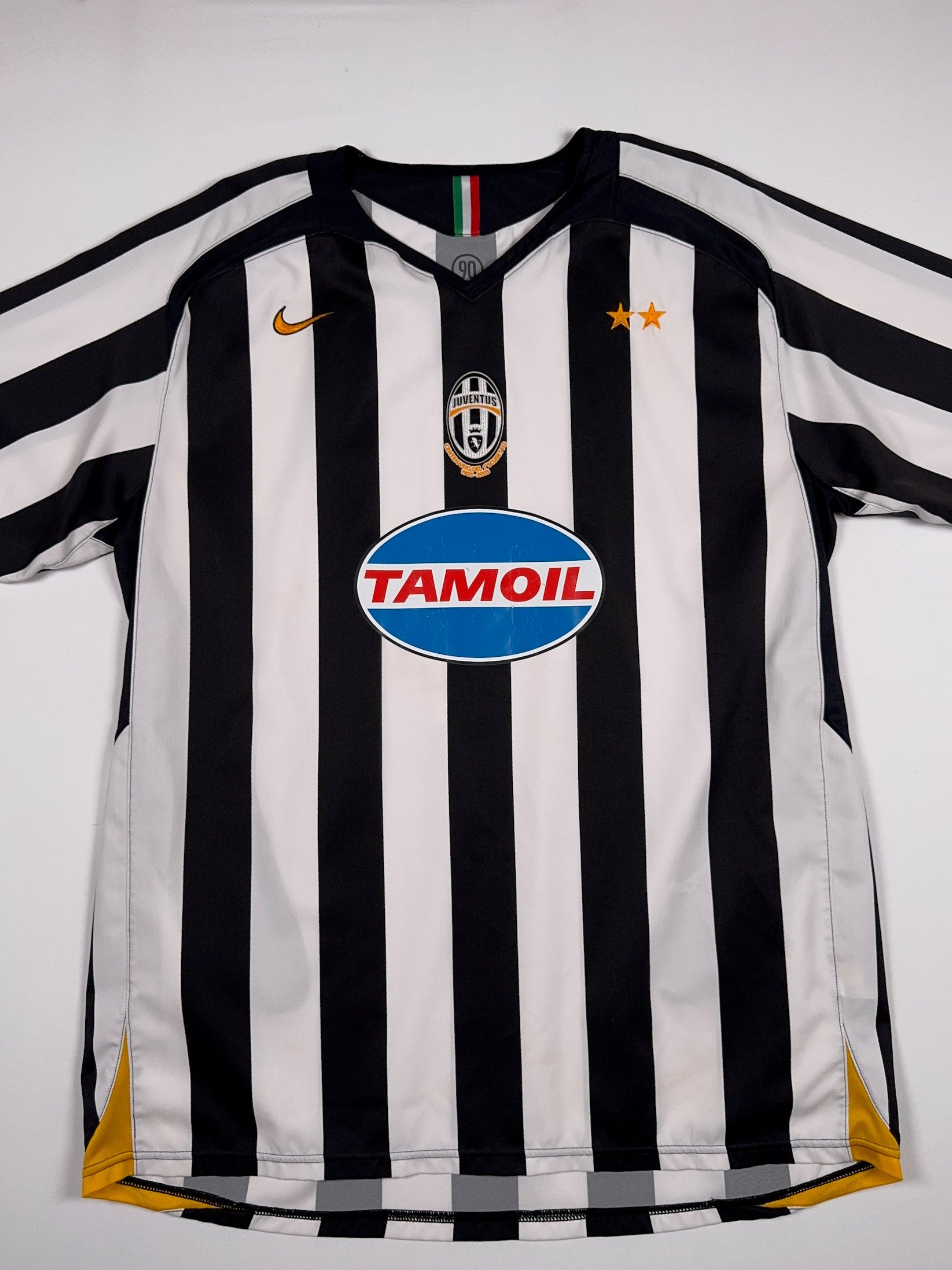 Juventus 2005/06 Patrick Vieira #14 Home Shirt - XL