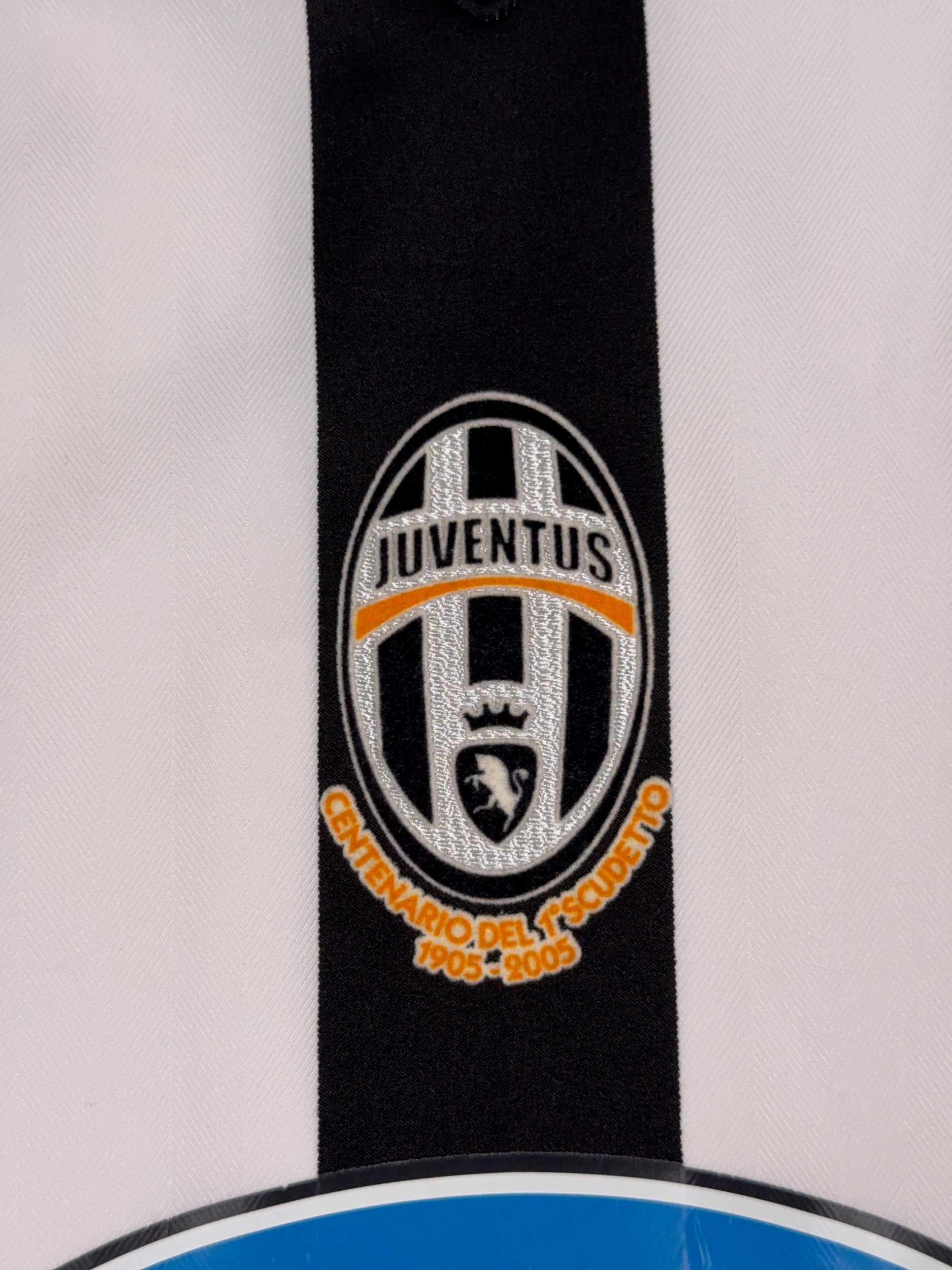 Juventus 2005/06 Patrick Vieira #14 Home Shirt - XL