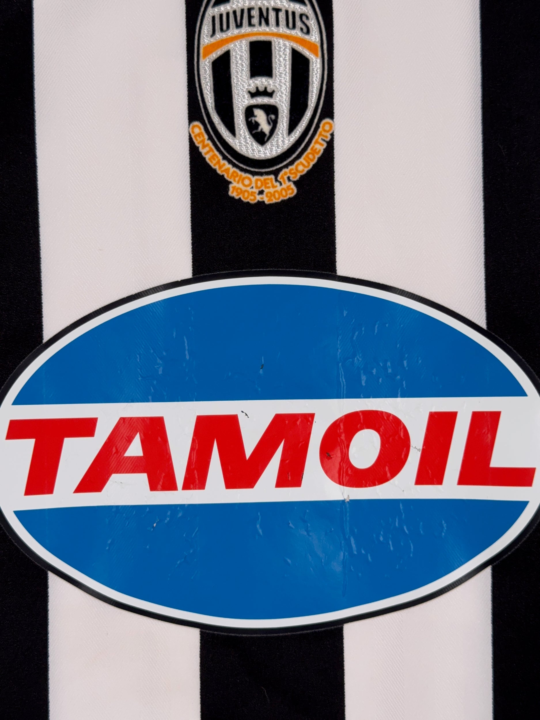 Juventus 2005/06 Patrick Vieira #14 Home Shirt - XL