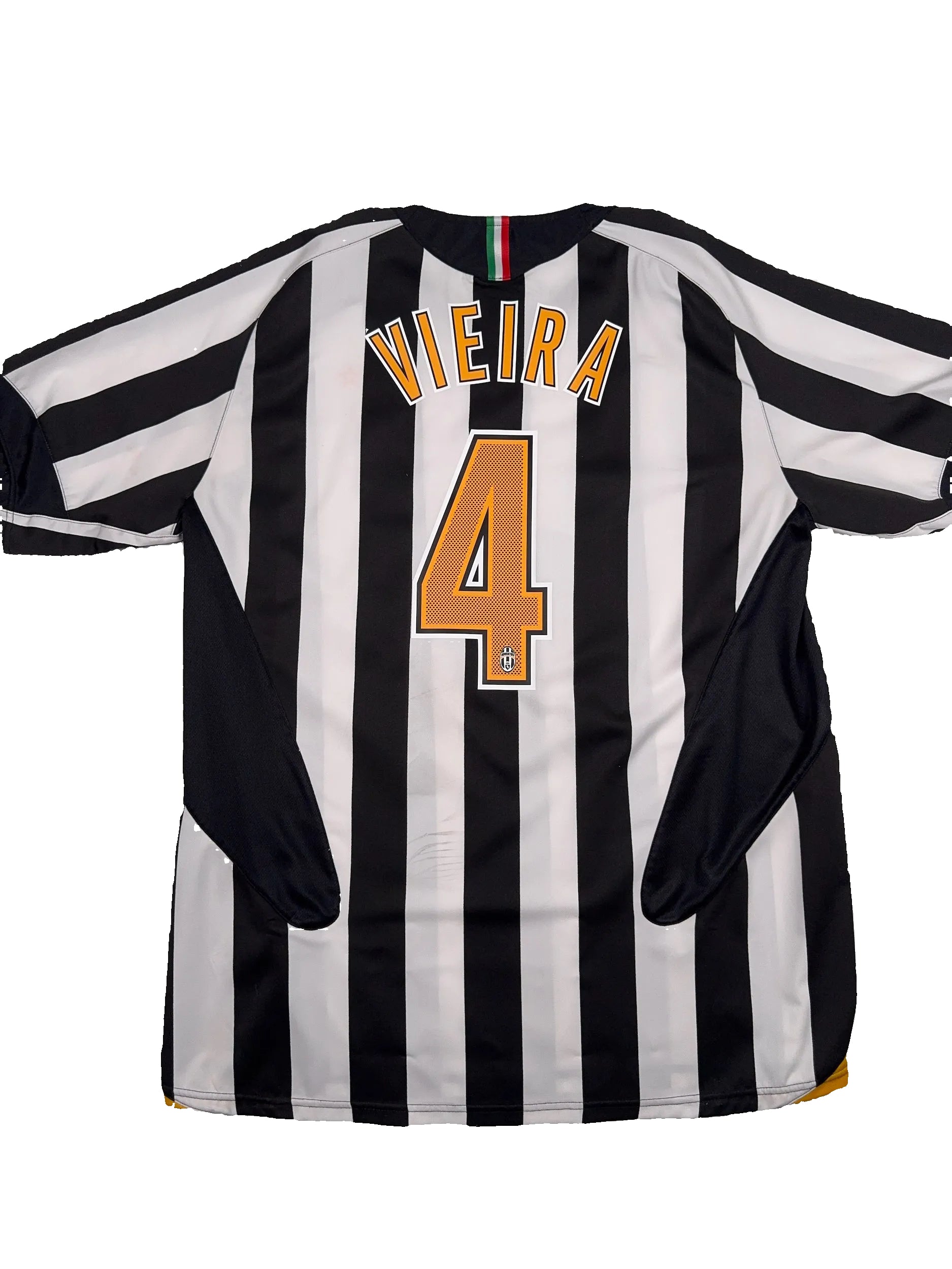 Juventus 2005/06 Patrick Vieira #14 Home Shirt - XL