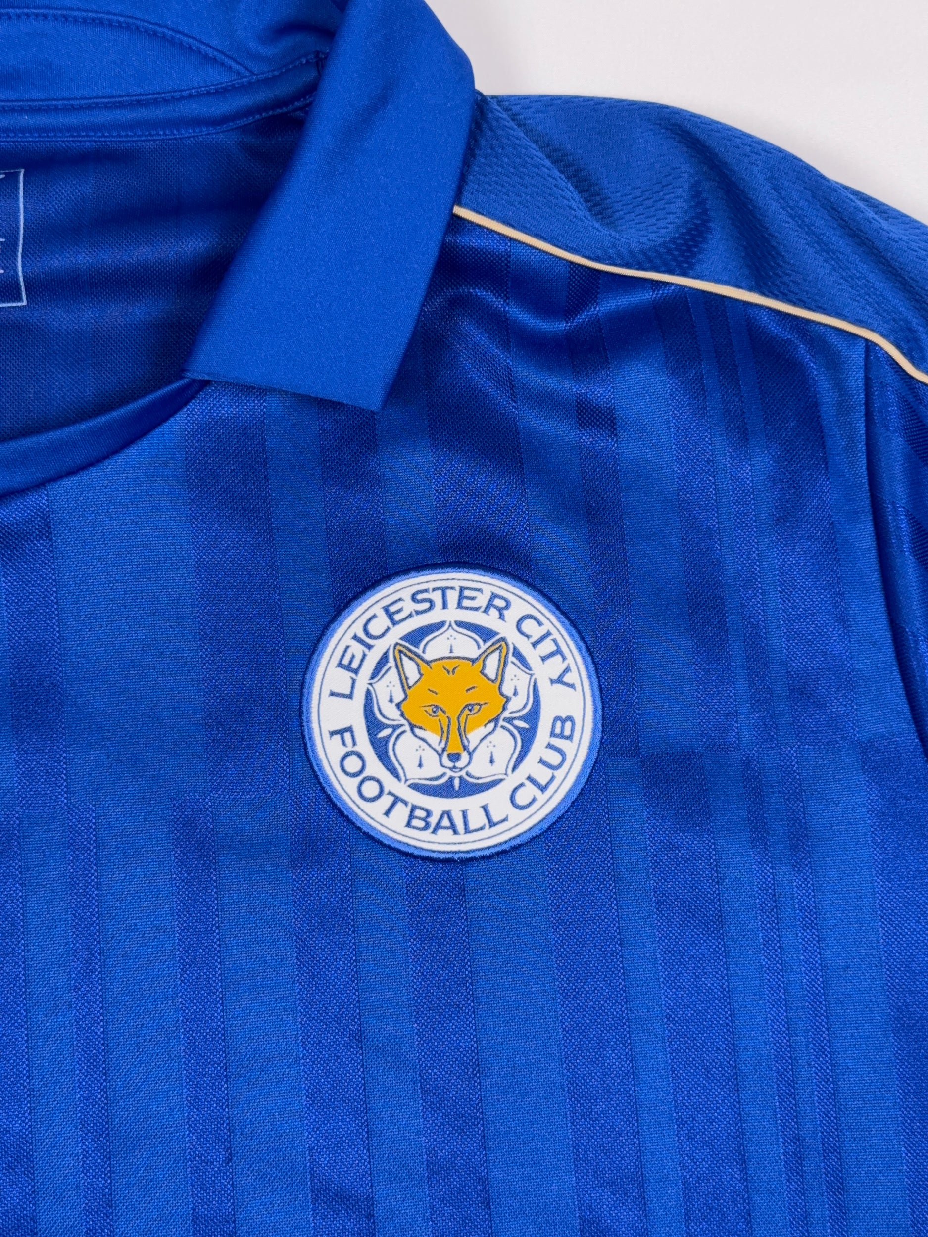 Leicester 2017/18 Jamie Vardy #9 Home Shirt - L