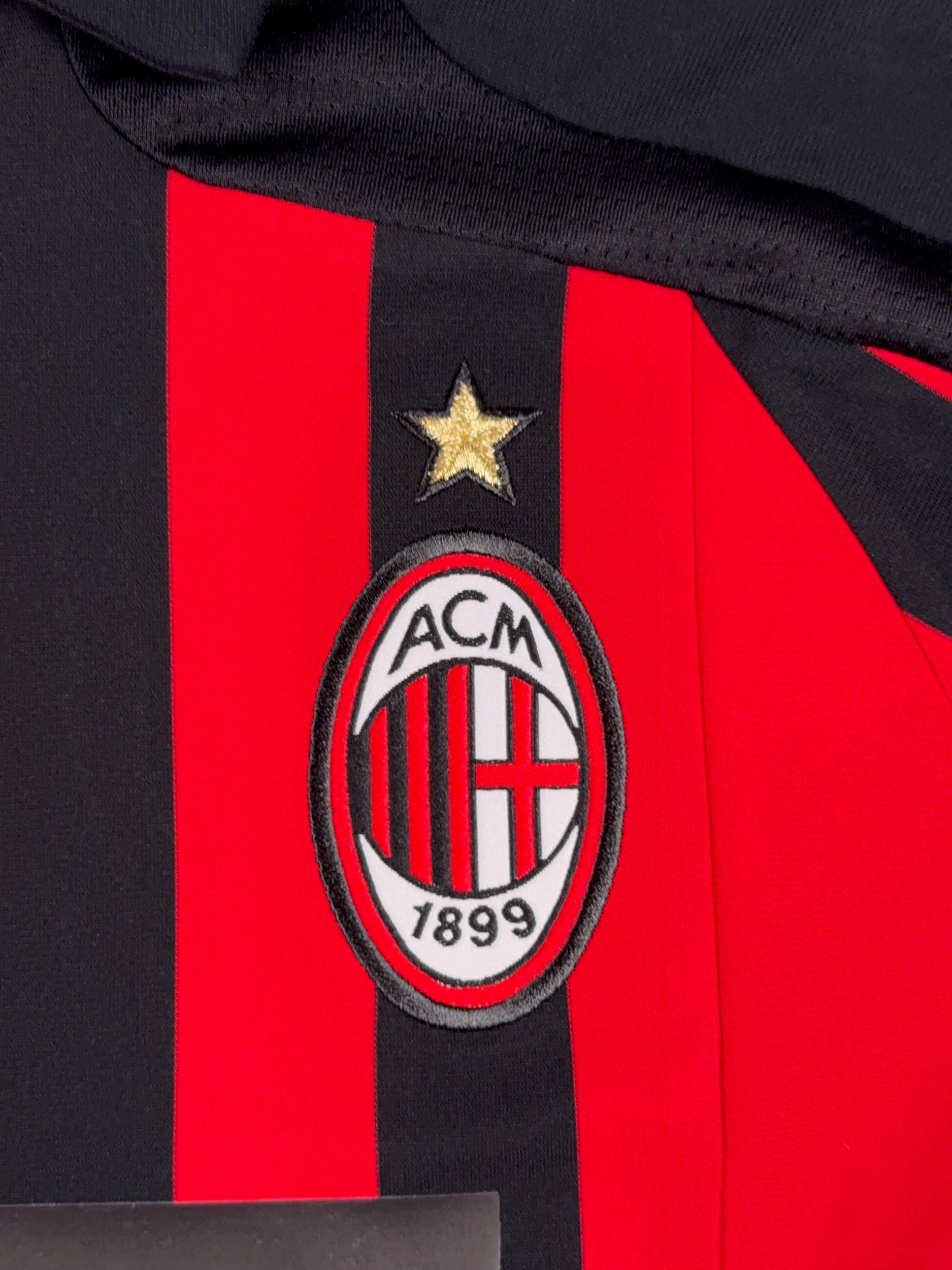 AC Milan 2007/08 Paolo Maldini #3 Home Shirt - L