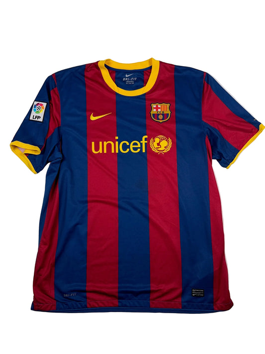 Barcelona 2010/11 Lionel Messi #10 Home Shirt - XXL