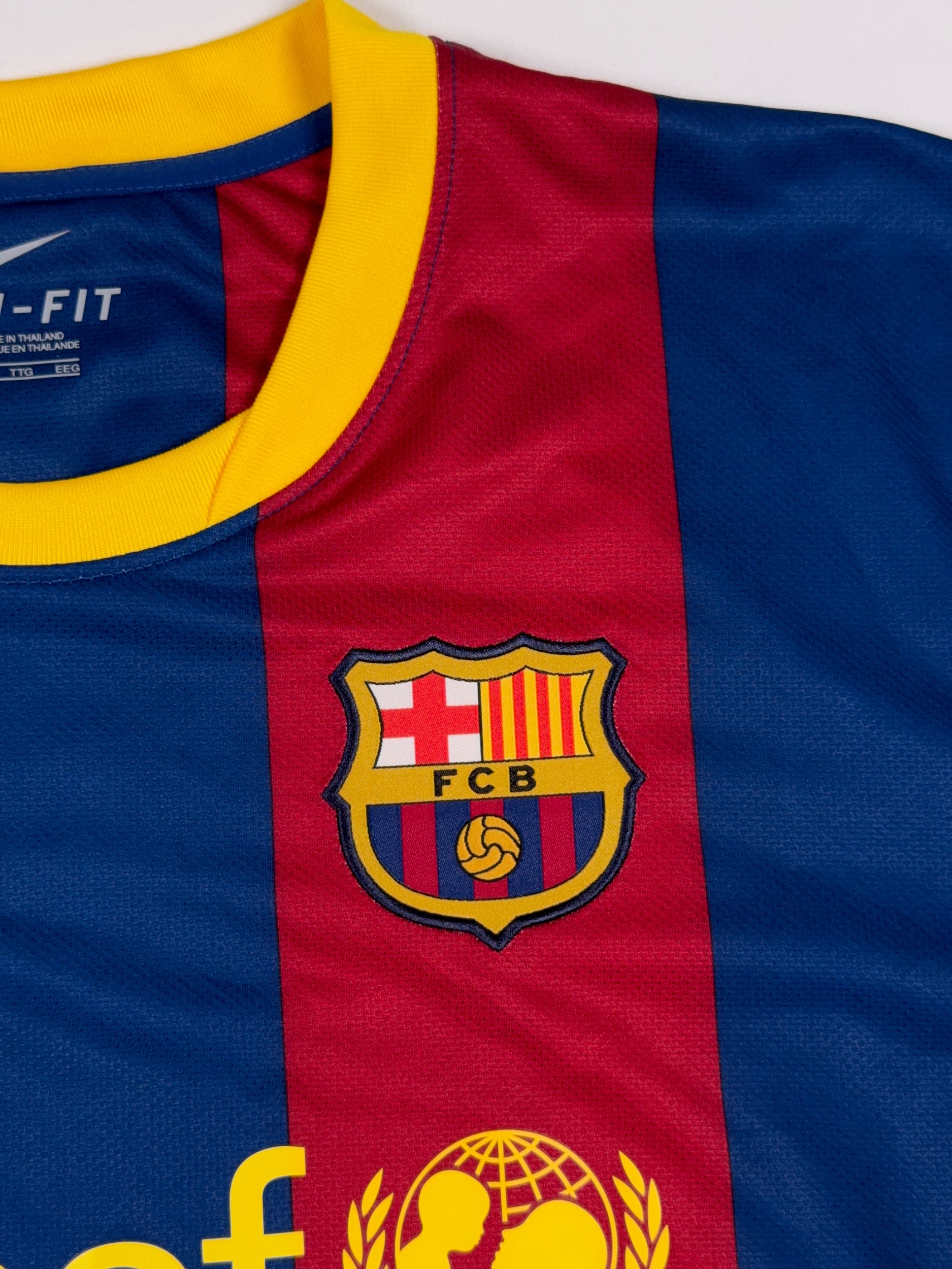 Barcelona 2010/11 Lionel Messi #10 Home Shirt - XXL