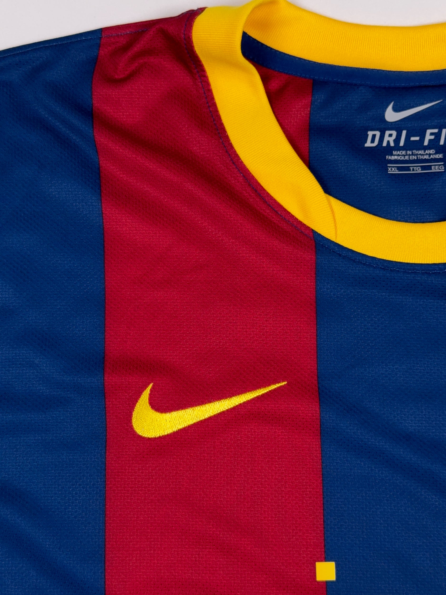 Barcelona 2010/11 Lionel Messi #10 Home Shirt - XXL